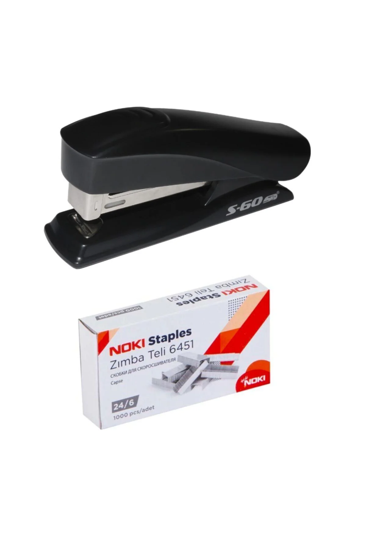 S-60 24/6 Zımba Makinesi Ve 1000 Adet Zımba Teli