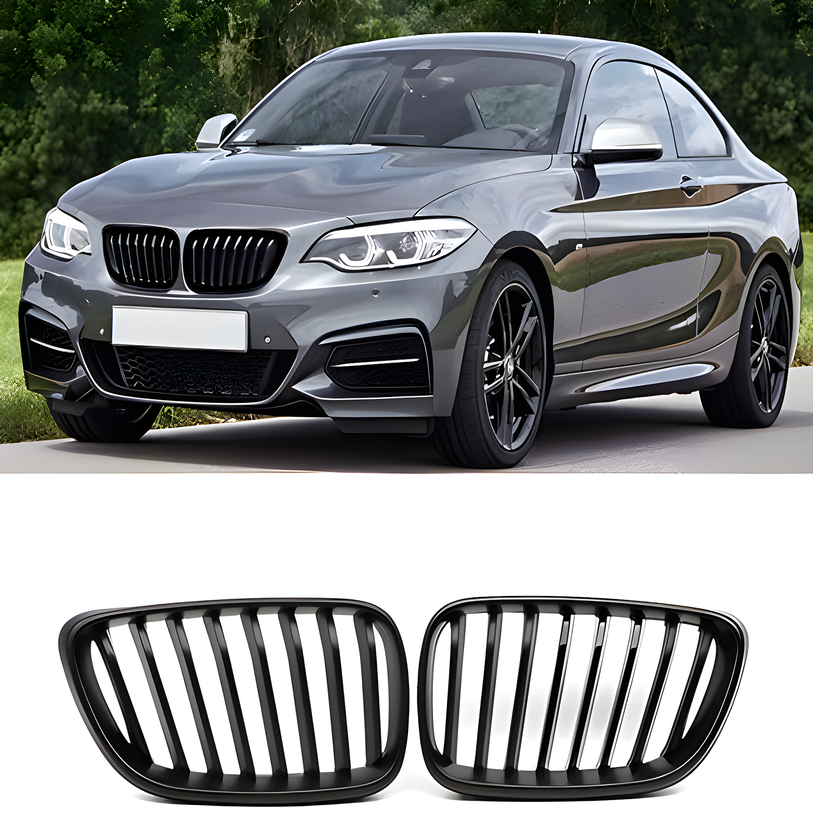 S-Dizayn Bmw 2 Serisi F22 Ön Panjur Böbrek Parlak Siyah Piano Bla S-Dizayn Bmw 2 Serisi F22 Ön Panjur Böbrek Parlak Siyah Piano Bla