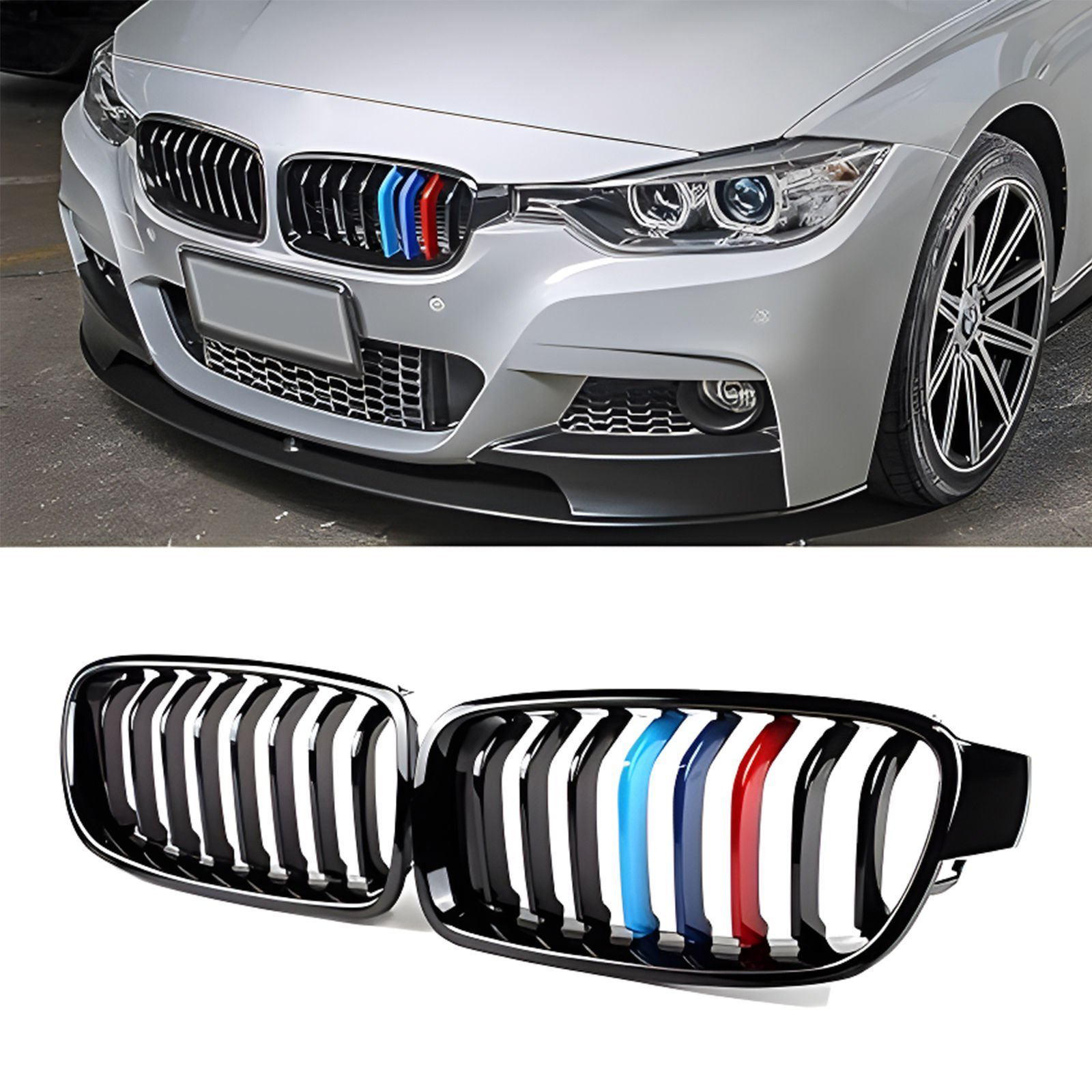 S-Dizayn Bmw 3 Serisi F30/F31/F35 Ön Panjur Böbrek Parlak Siyah P S-Dizayn Bmw 3 Serisi F30/F31/F35 Ön Panjur Böbrek Parlak Siyah P