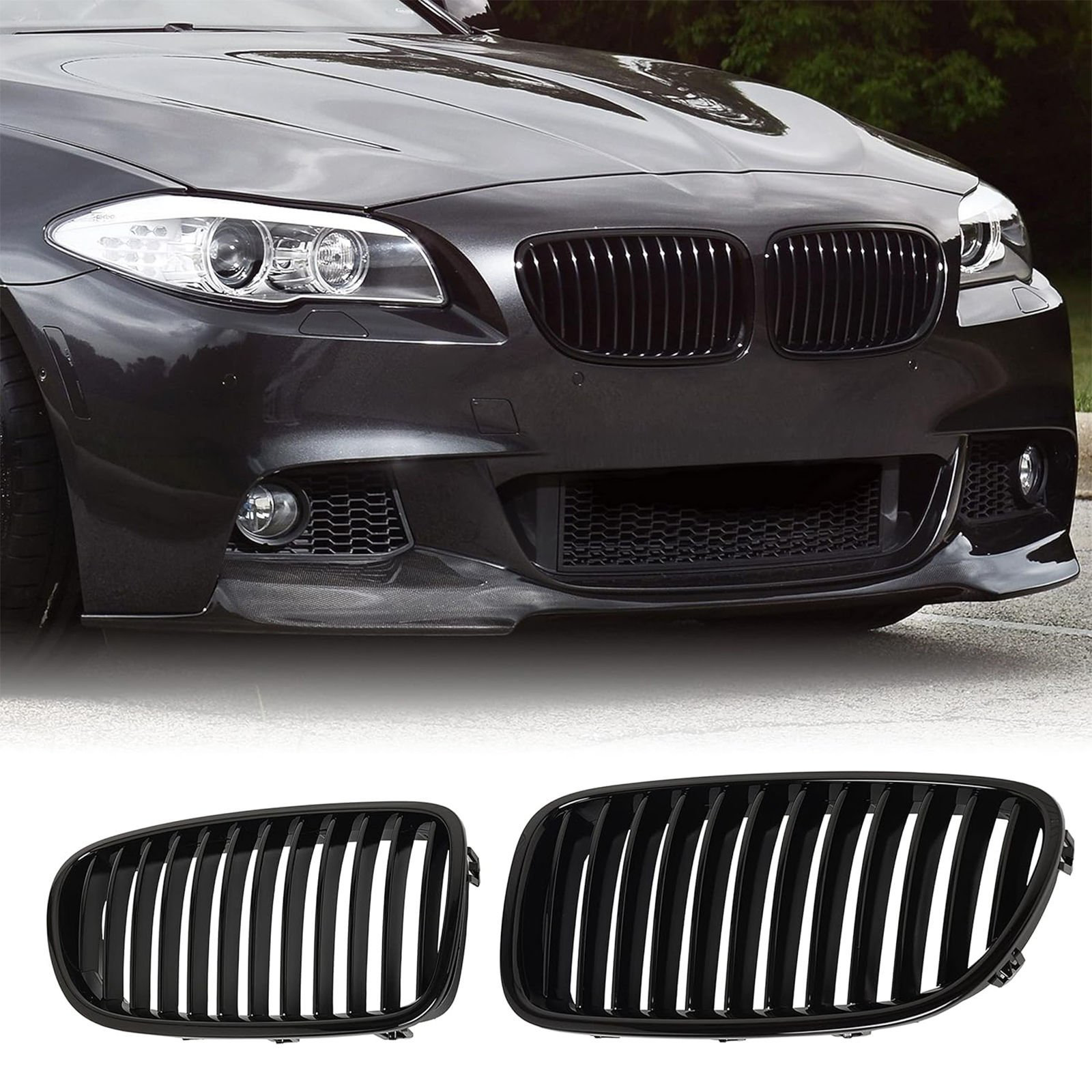 S-Dizayn Bmw 5 Serisi F10/F11/F18 Ön Panjur Böbrek Parlak Siyah P S-Dizayn Bmw 5 Serisi F10/F11/F18 Ön Panjur Böbrek Parlak Siyah P