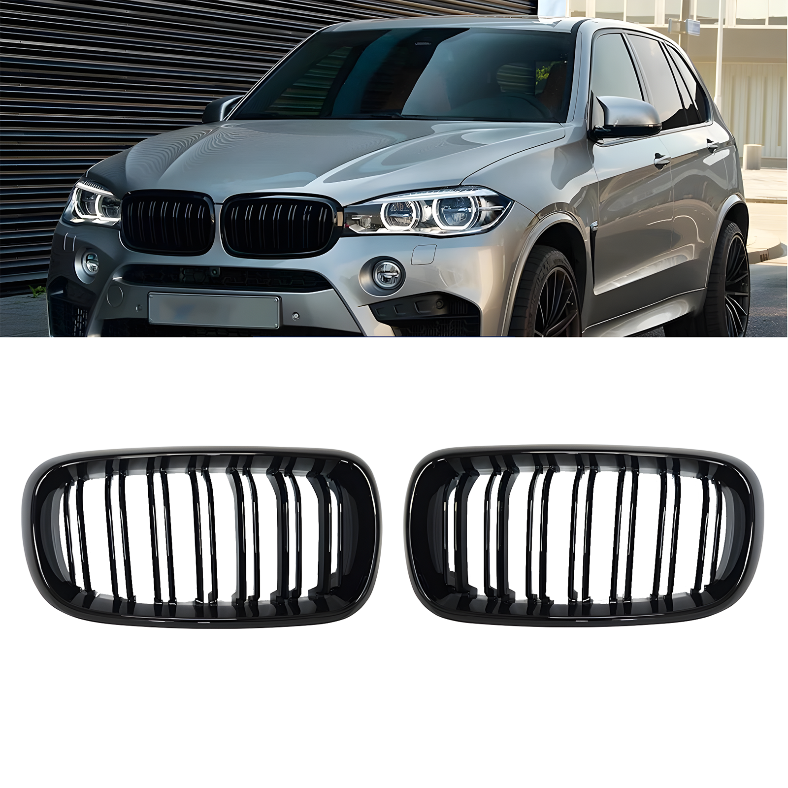 S-Dizayn Bmw X5 F15/F16 Ön Panjur Böbrek Parlak Siyah Piano Black S-Dizayn Bmw X5 F15/F16 Ön Panjur Böbrek Parlak Siyah Piano Black
