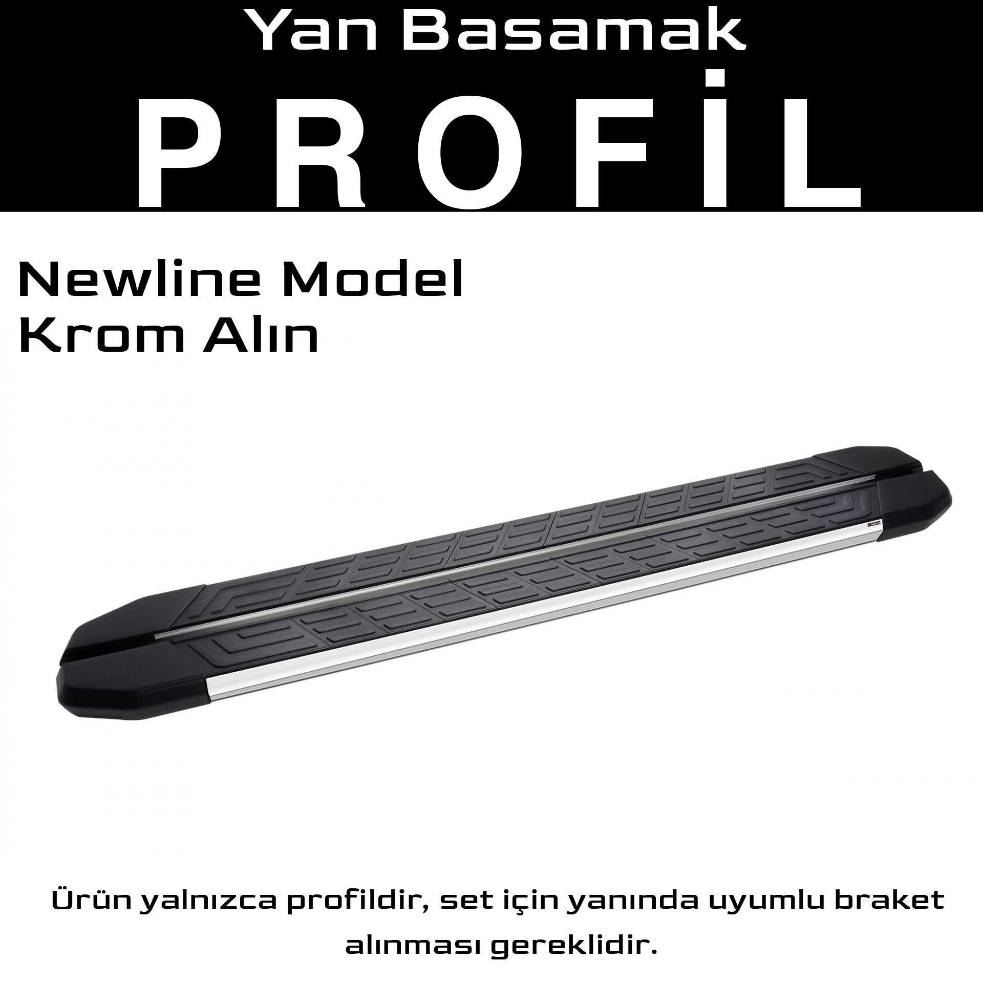 S-Dizayn Chery Tiggo 7-8 Pro Newline Krom Yan Basamak Profil 183 S-Dizayn Chery Tiggo 7-8 Pro Newline Krom Yan Basamak Profil 183