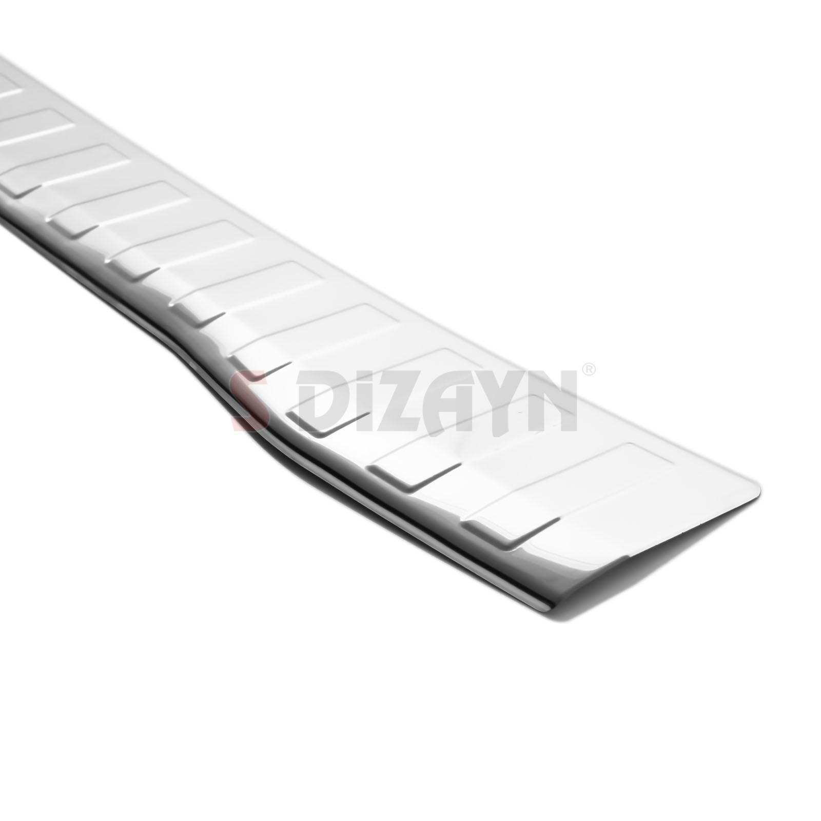 S-Dizayn Ford Tourneo Custom Krom Arka Tampon Eşiği 2023 Üzeri A+