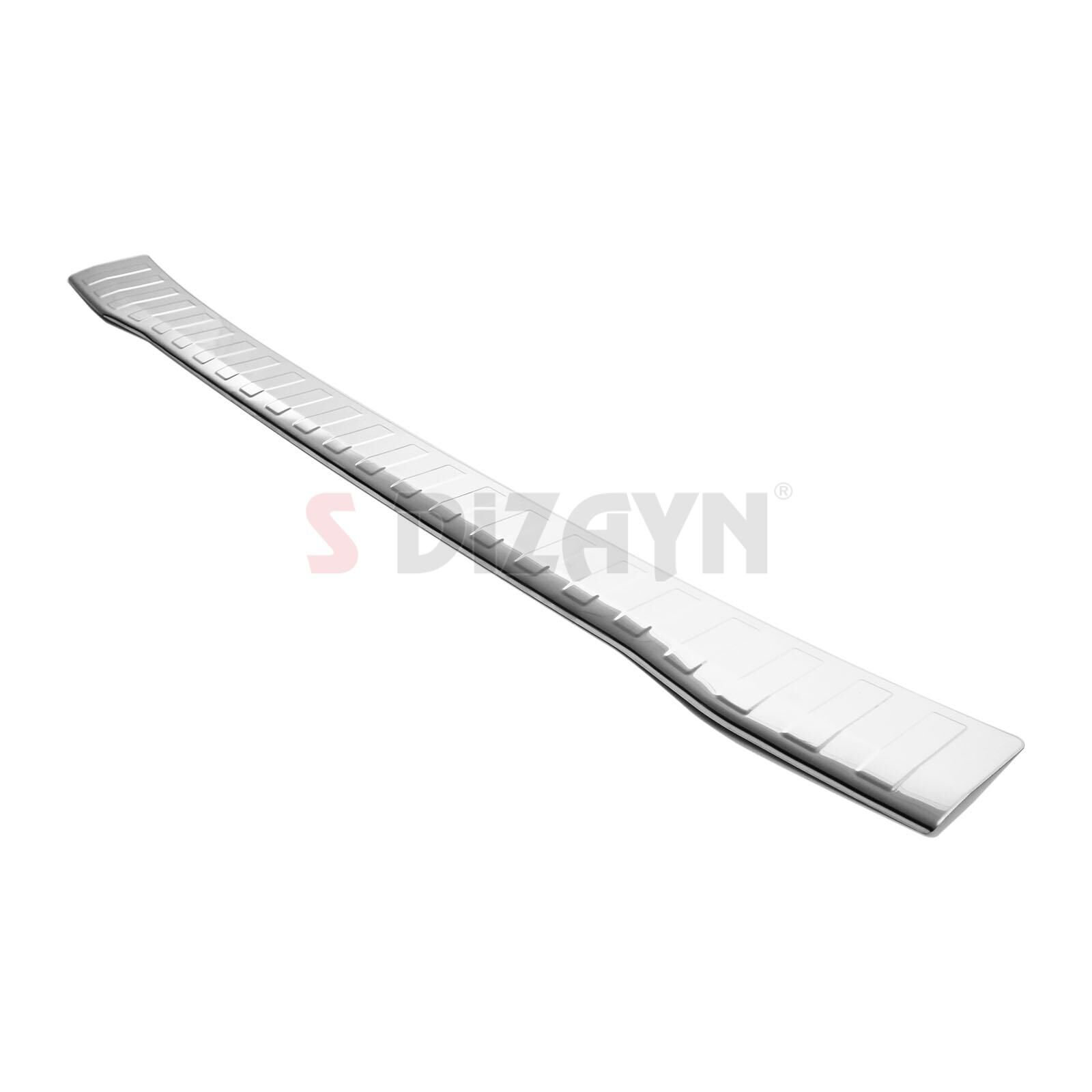 S-Dizayn Ford Tourneo Custom Krom Arka Tampon Eşiği 2023 Üzeri A+