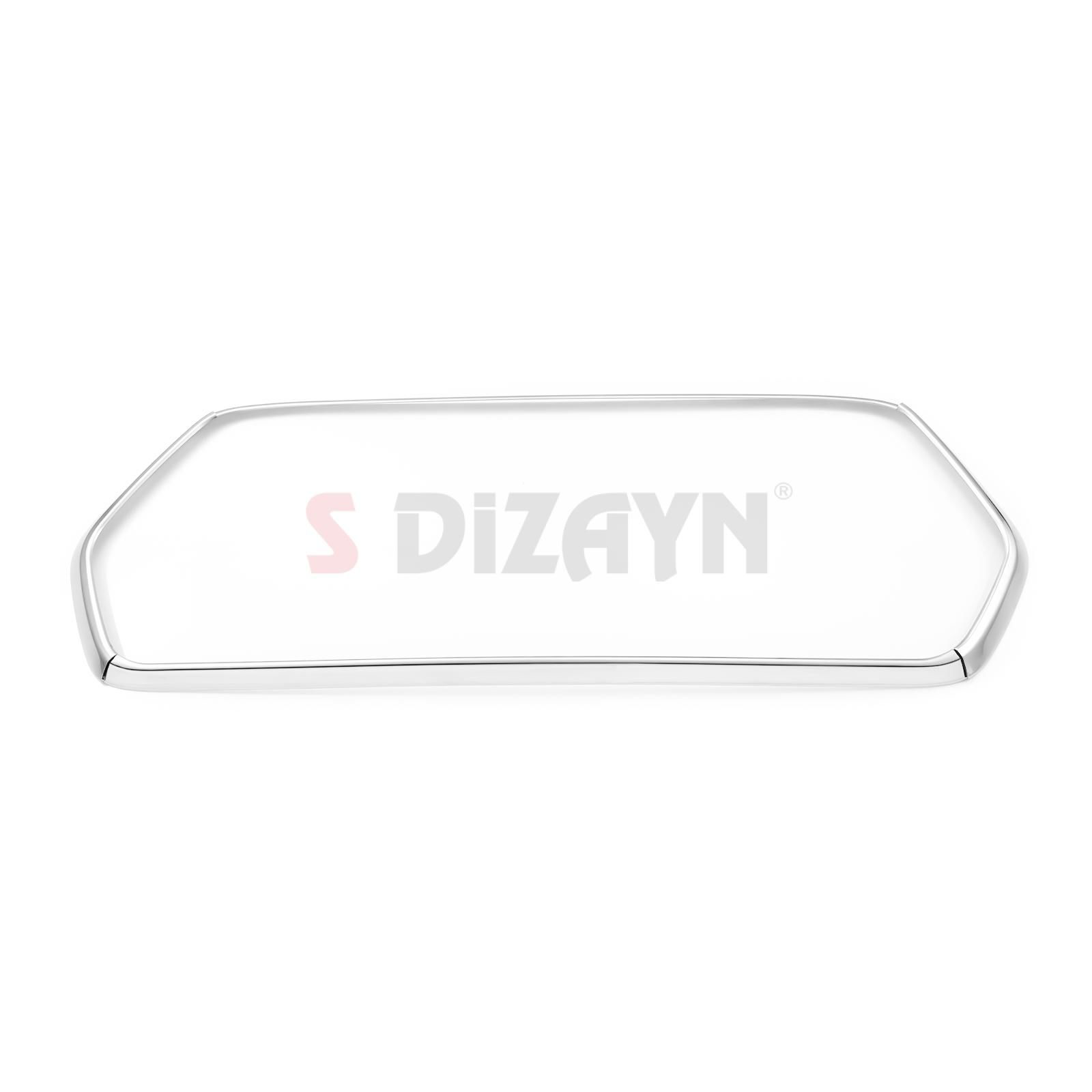 S-Dizayn Ford Transit Krom Ön Panjur Çerçevesi Geniş Model 4 Prç.