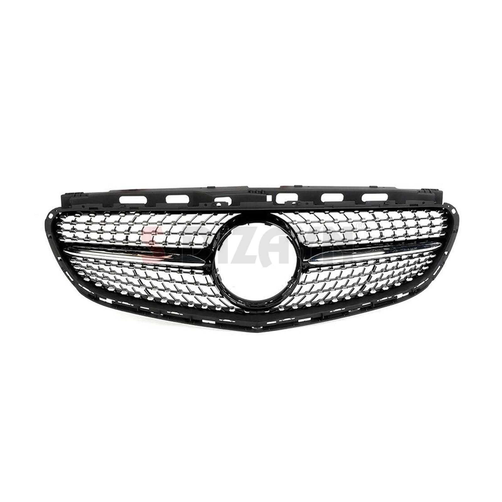 S-Dizayn Mercedes E-Class W212 Ön Panjur Parlak Siyah Piano Black S-Dizayn Mercedes E-Class W212 Ön Panjur Parlak Siyah Piano Black
