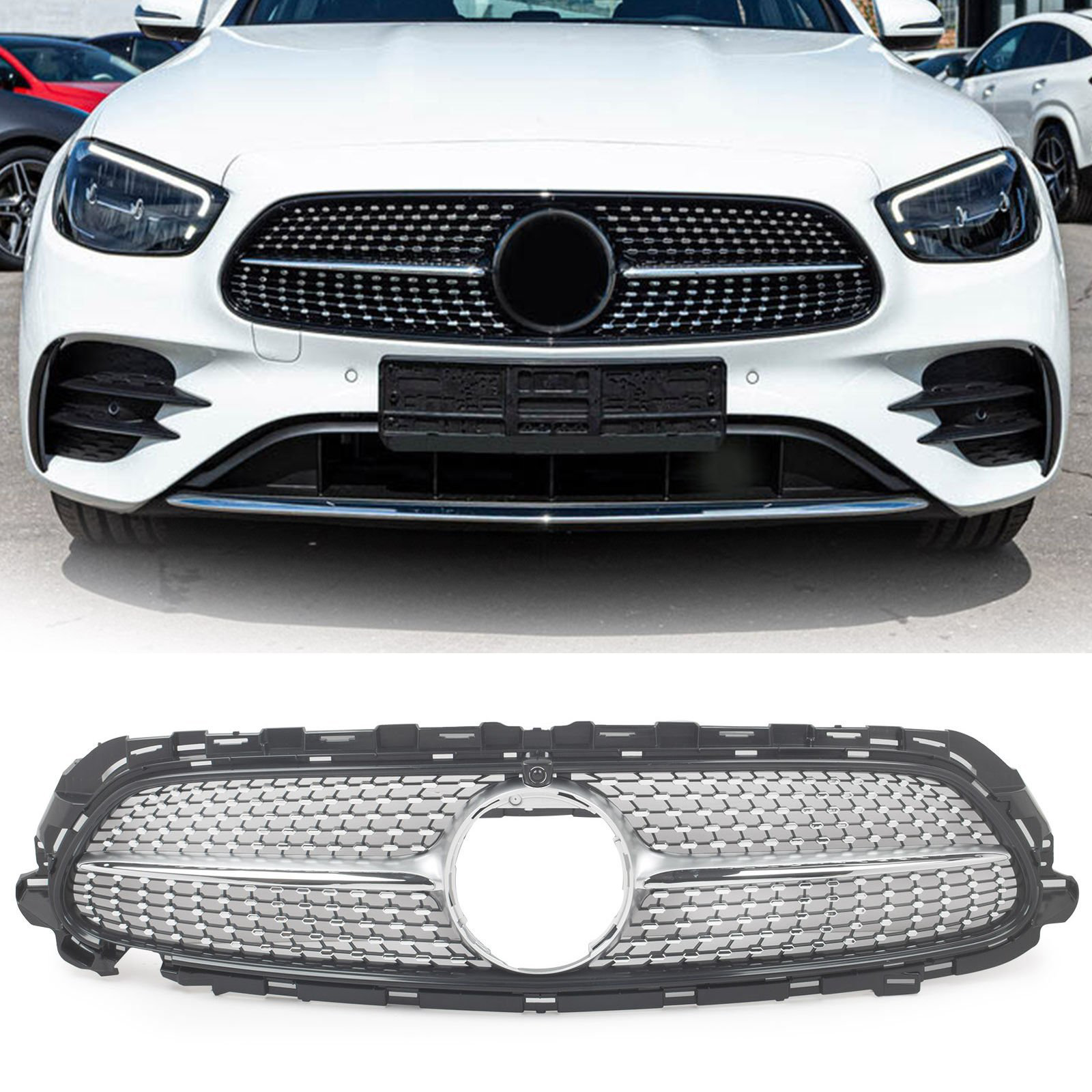 S-Dizayn Mercedes E-Class W213 Ön Panjur Krom Diamond Model 2021 S-Dizayn Mercedes E-Class W213 Ön Panjur Krom Diamond Model 2021