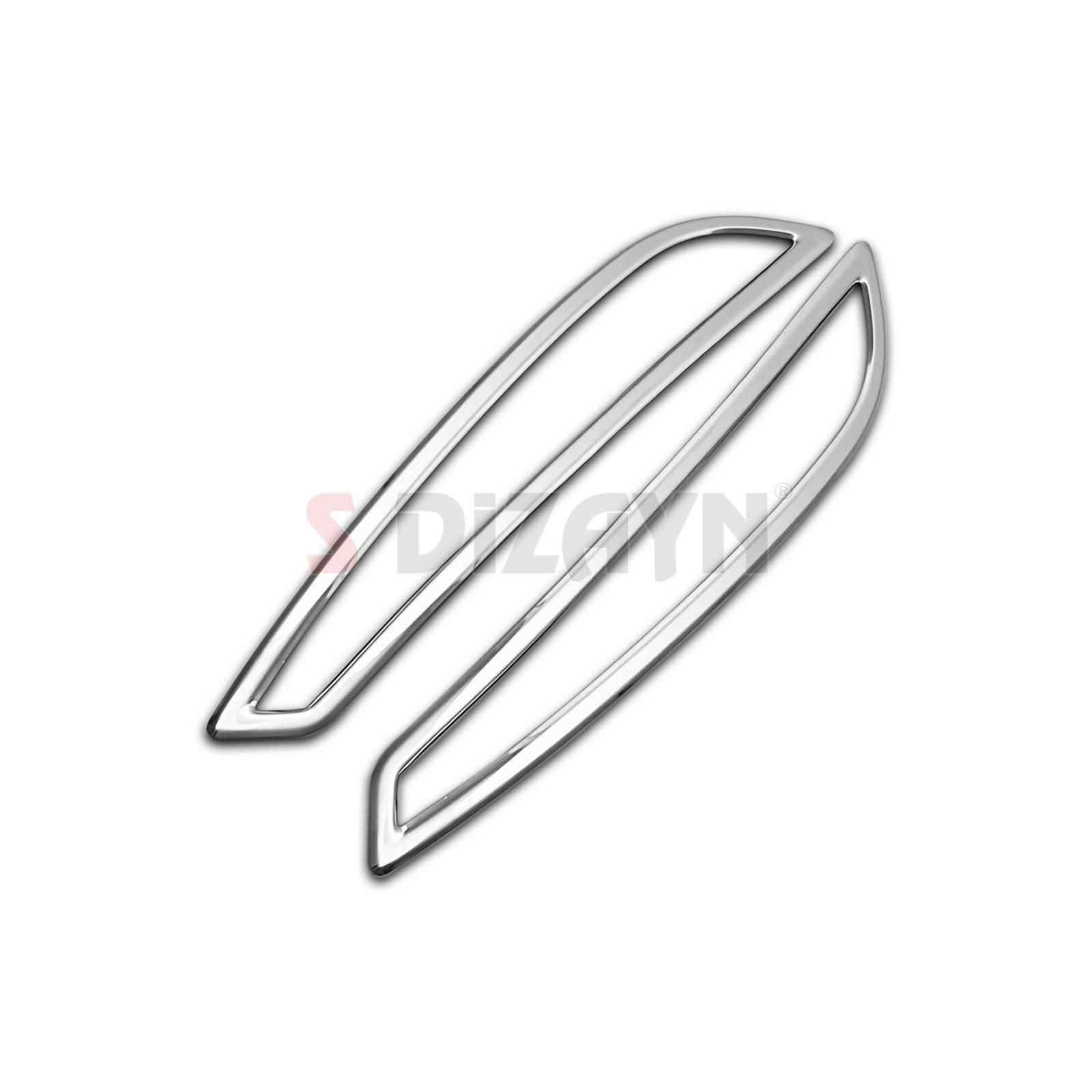S-Dizayn Opel Astra L Krom Arka Reflektör Çerçevesi 2 Prç 2022 Üz S-Dizayn Opel Astra L Krom Arka Reflektör Çerçevesi 2 Prç 2022 Üz