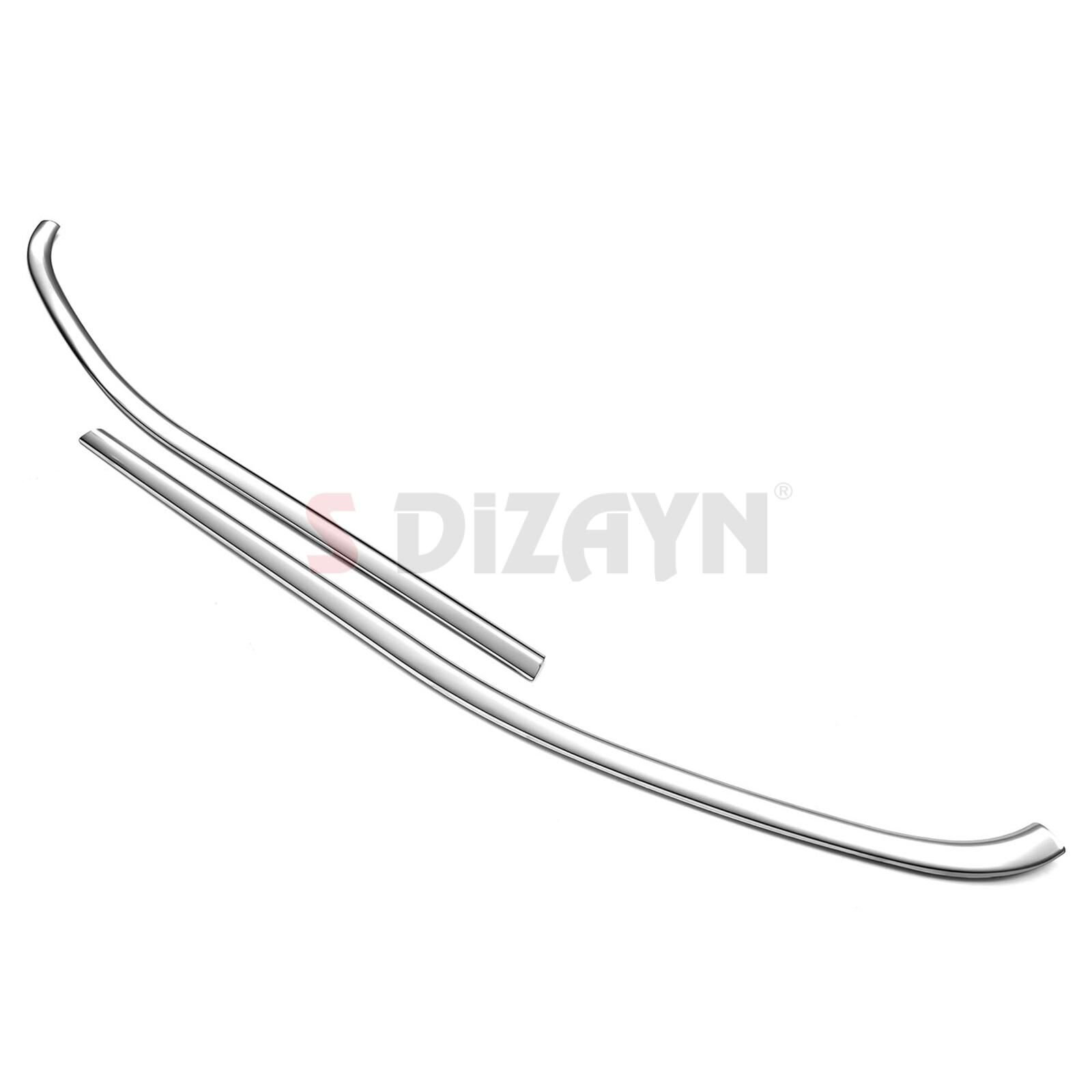 S-Dizayn Peugeot Rifter Krom Cam Çıtası 2 Prç. 2019 Üzeri A+ Kali