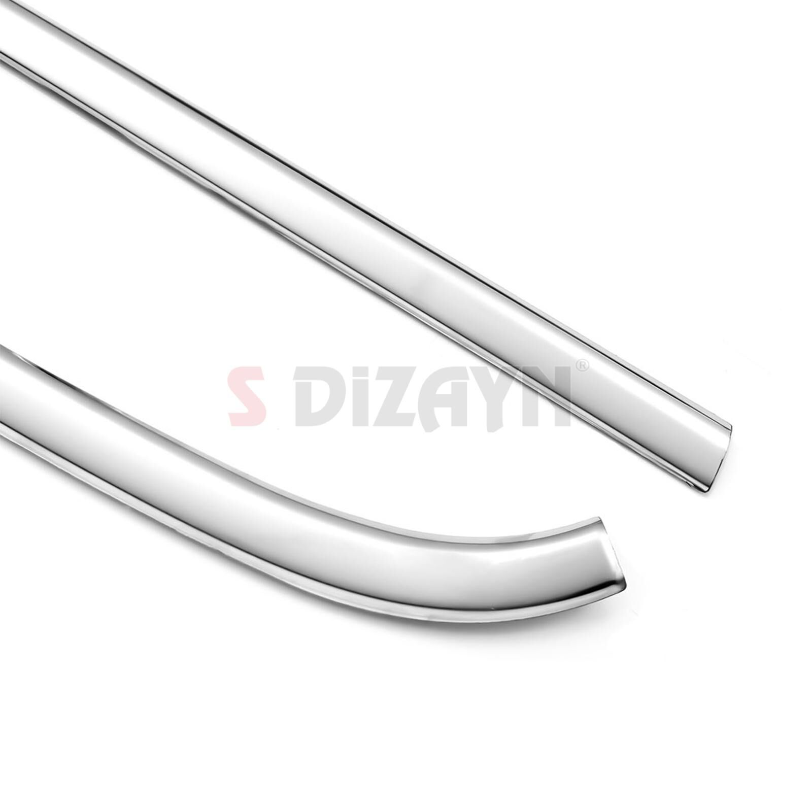 S-Dizayn Peugeot Rifter Krom Cam Çıtası 2 Prç. 2019 Üzeri A+ Kali