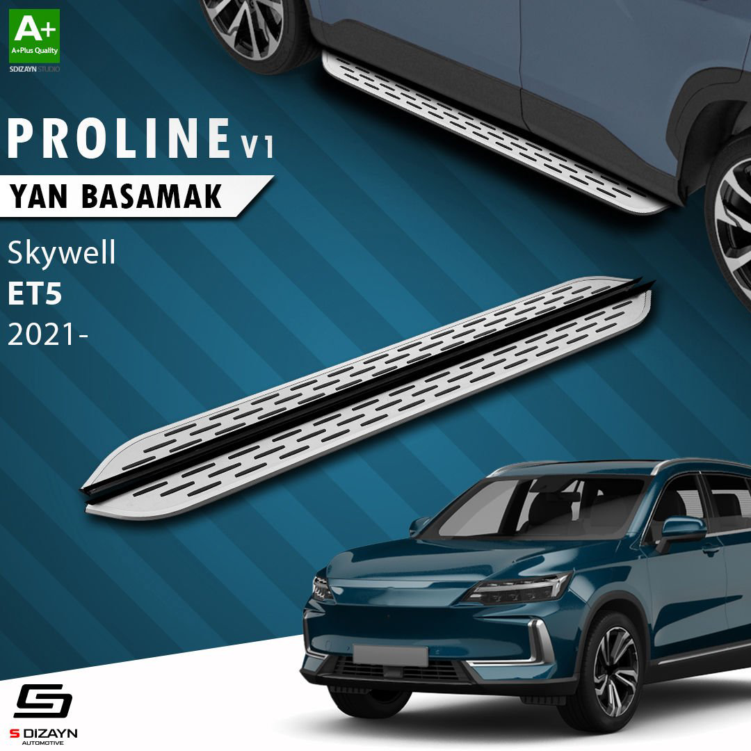 S-Dizayn Skywell ET5 OEM Still Pro V1 Aluminyum Yan Basamak 193 C
