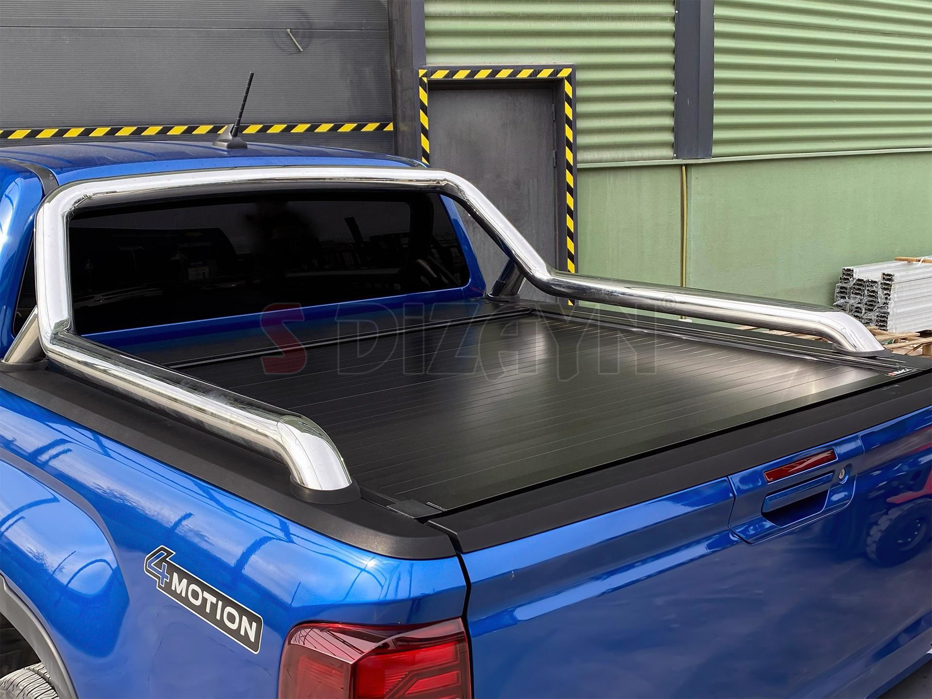 S-Dizayn VW Amarok 2 S-Back Sürgülü Kapak Siyah V1 OEM Stil 2023 