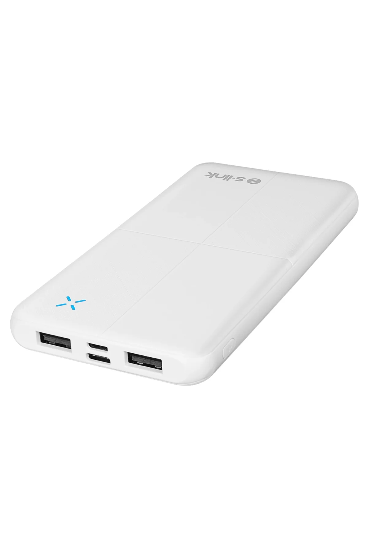 S-LINK IP-G12N Beyaz 10.000mAh 2xUSB 1xMicro USB 1xType-C 4 LED G