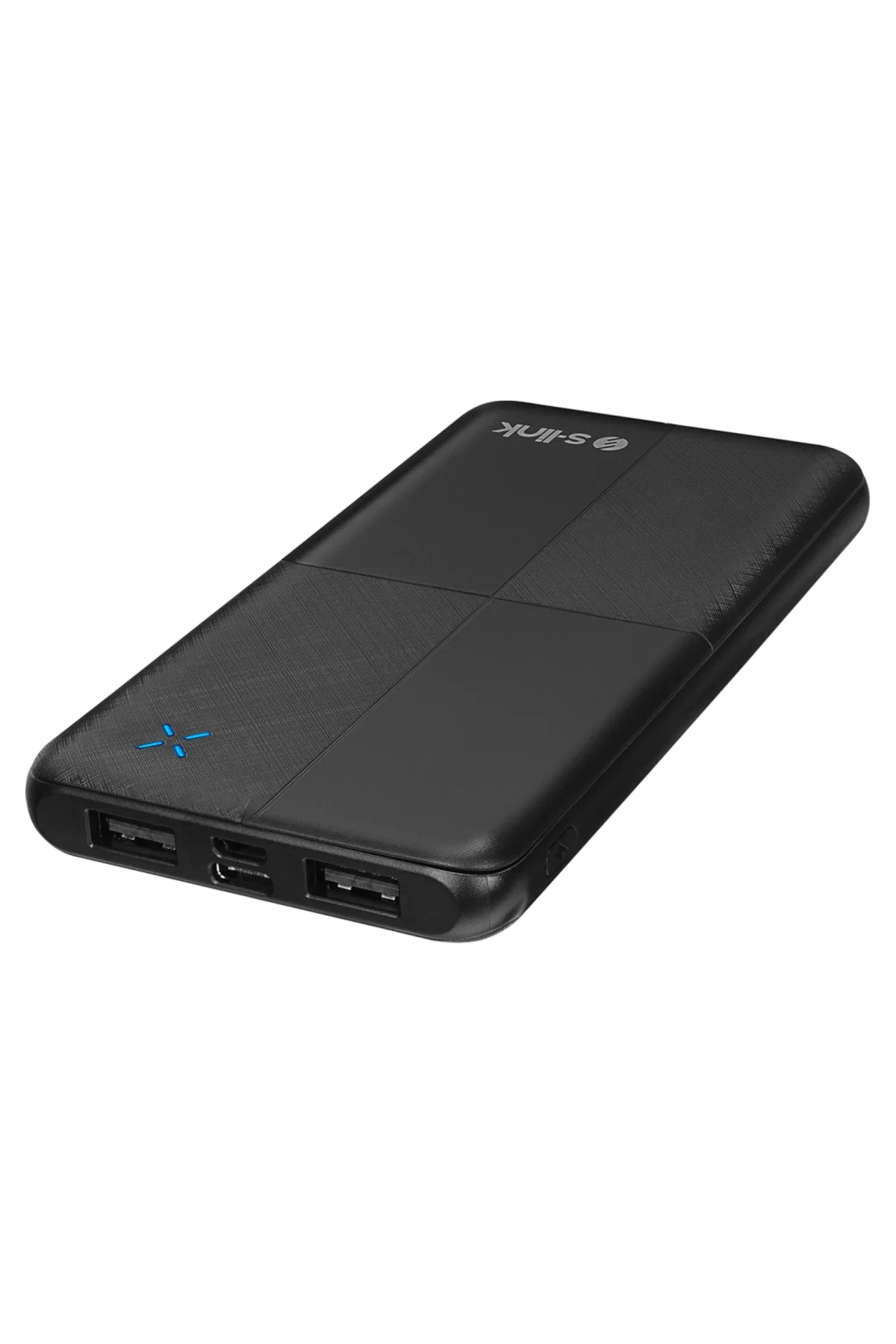 S-LINK IP-G12N Siyah 10.000mAh 2xUSB 1xMicro USB 1xType-C 4 LED G
