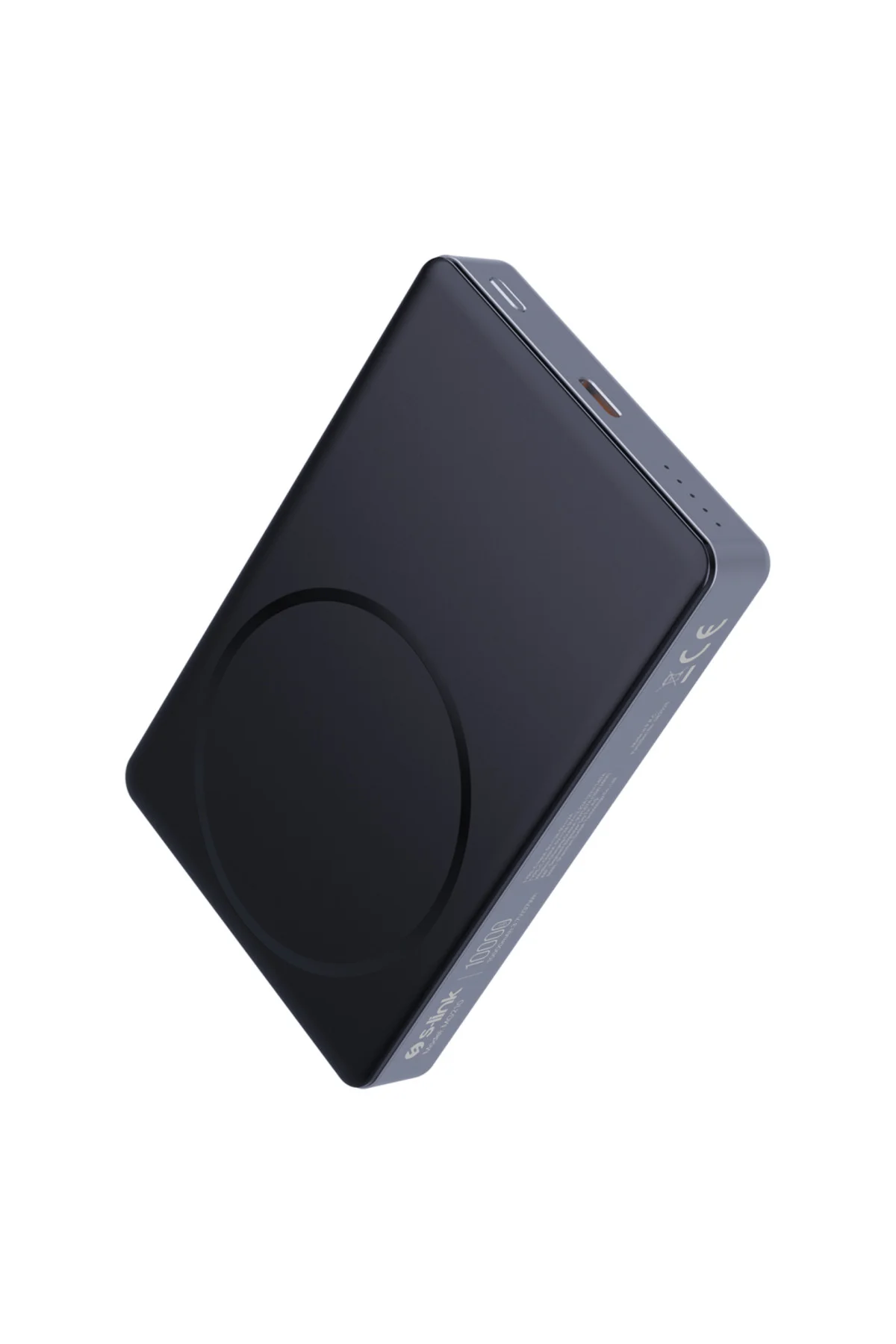 S-LINK MG210, Magsafe, Gri, 10.000mAh, 1xType-C, 4 LED Göstergeli, PowerBank