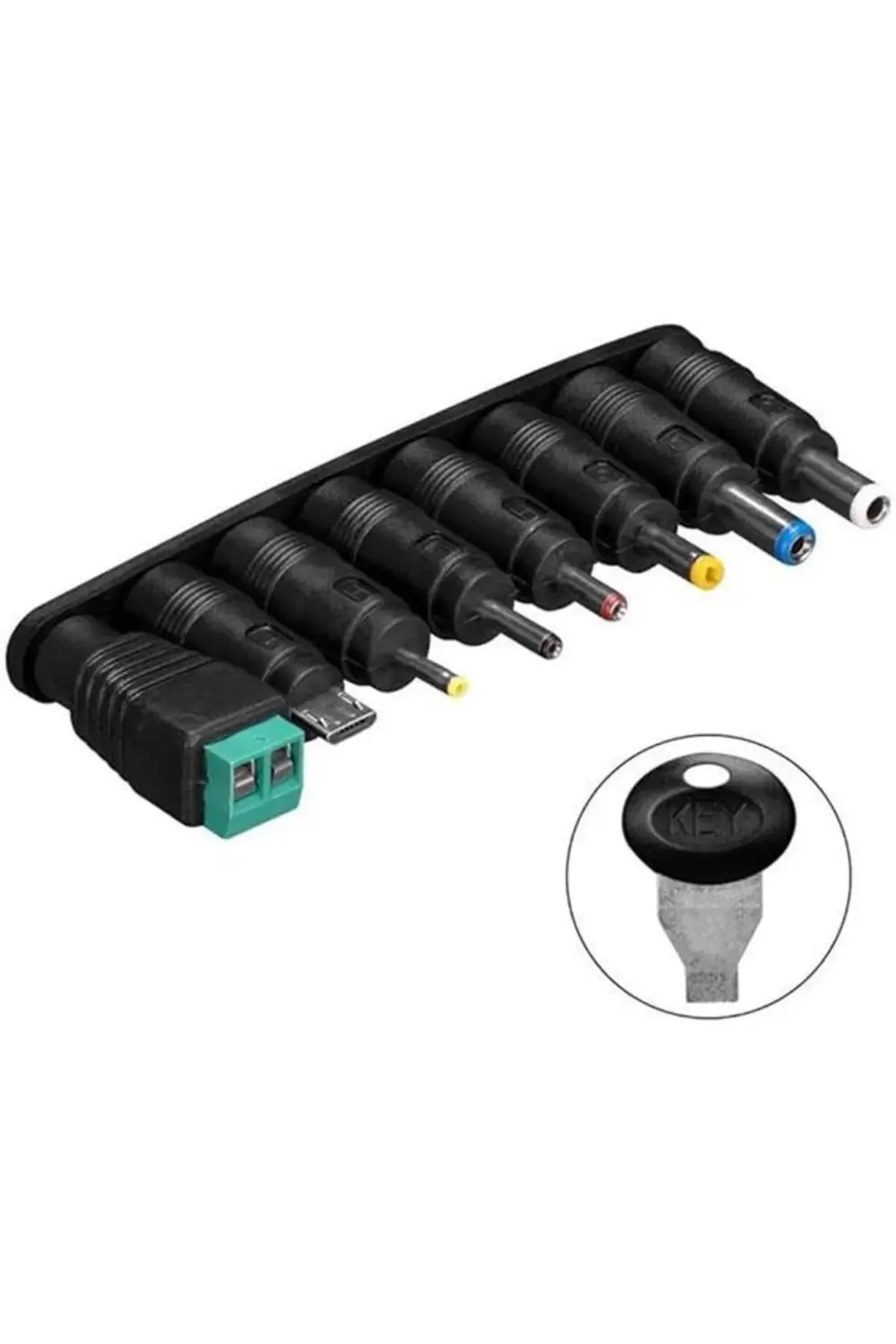 S-Link SL-128C 3 Volt - 12 Volt 1 Amper Ayarlı 8 Uçlu Swıtch Mode