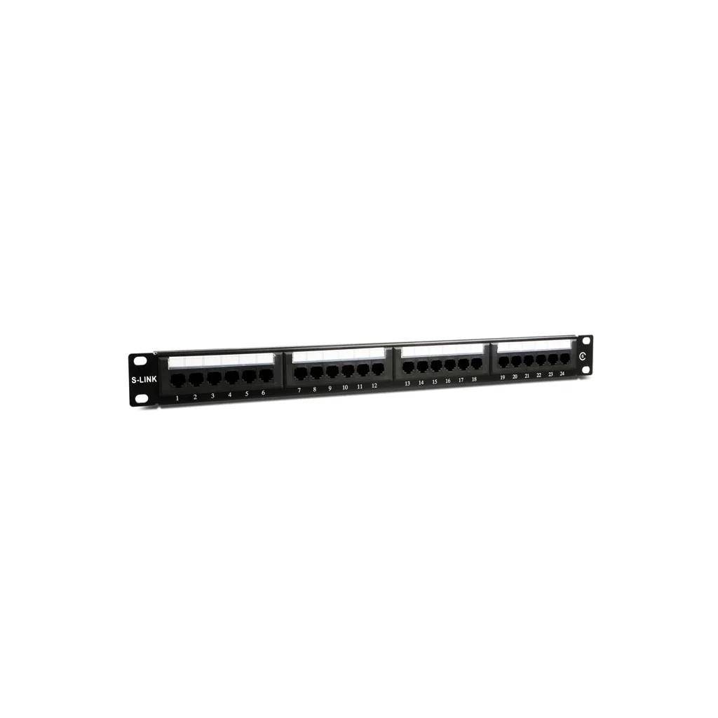 S-LINK SL-F624 24 Port UTP CAT6 Patch Panel 1U - Northcity