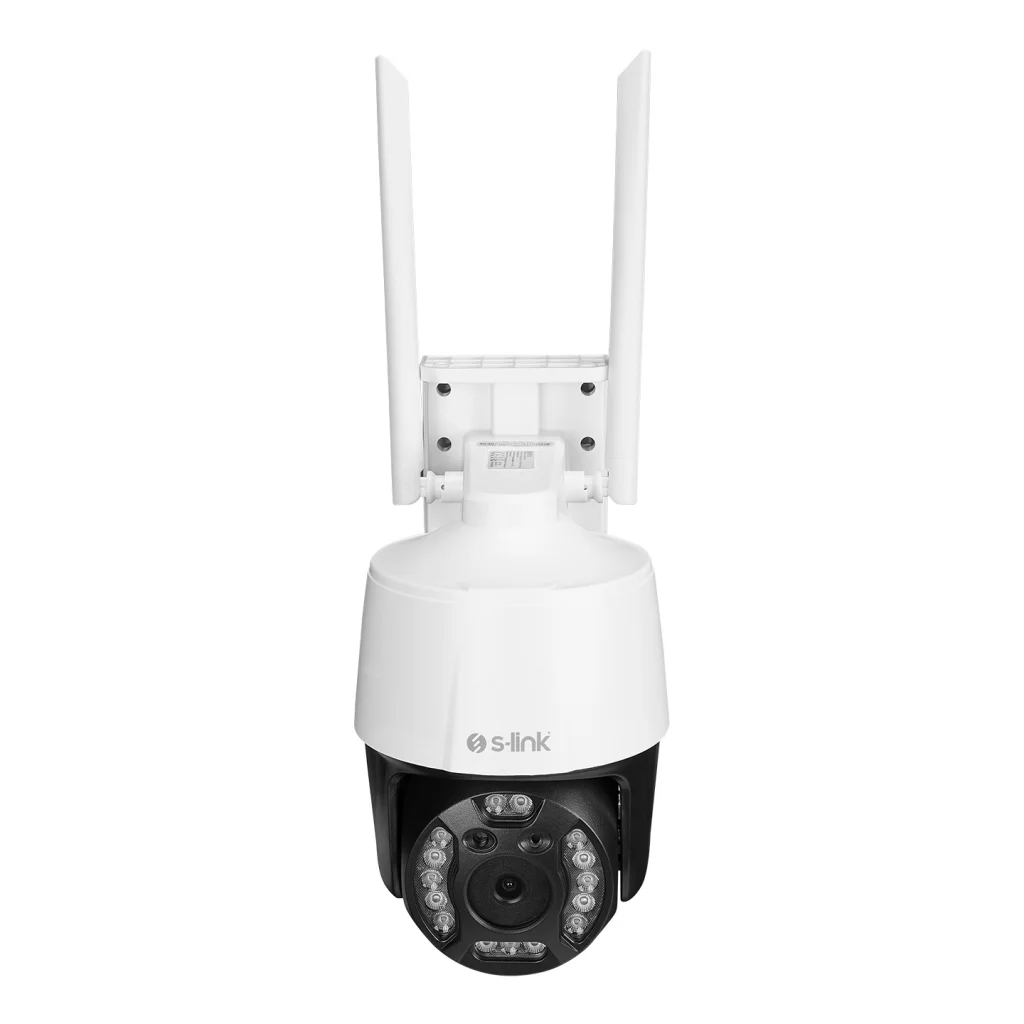S-LINK SL-PTZ02 Akıllı Güvenlik Kamerası WiFi PTZ Gece Görüşü Tuya Yazılımı 3Mpix