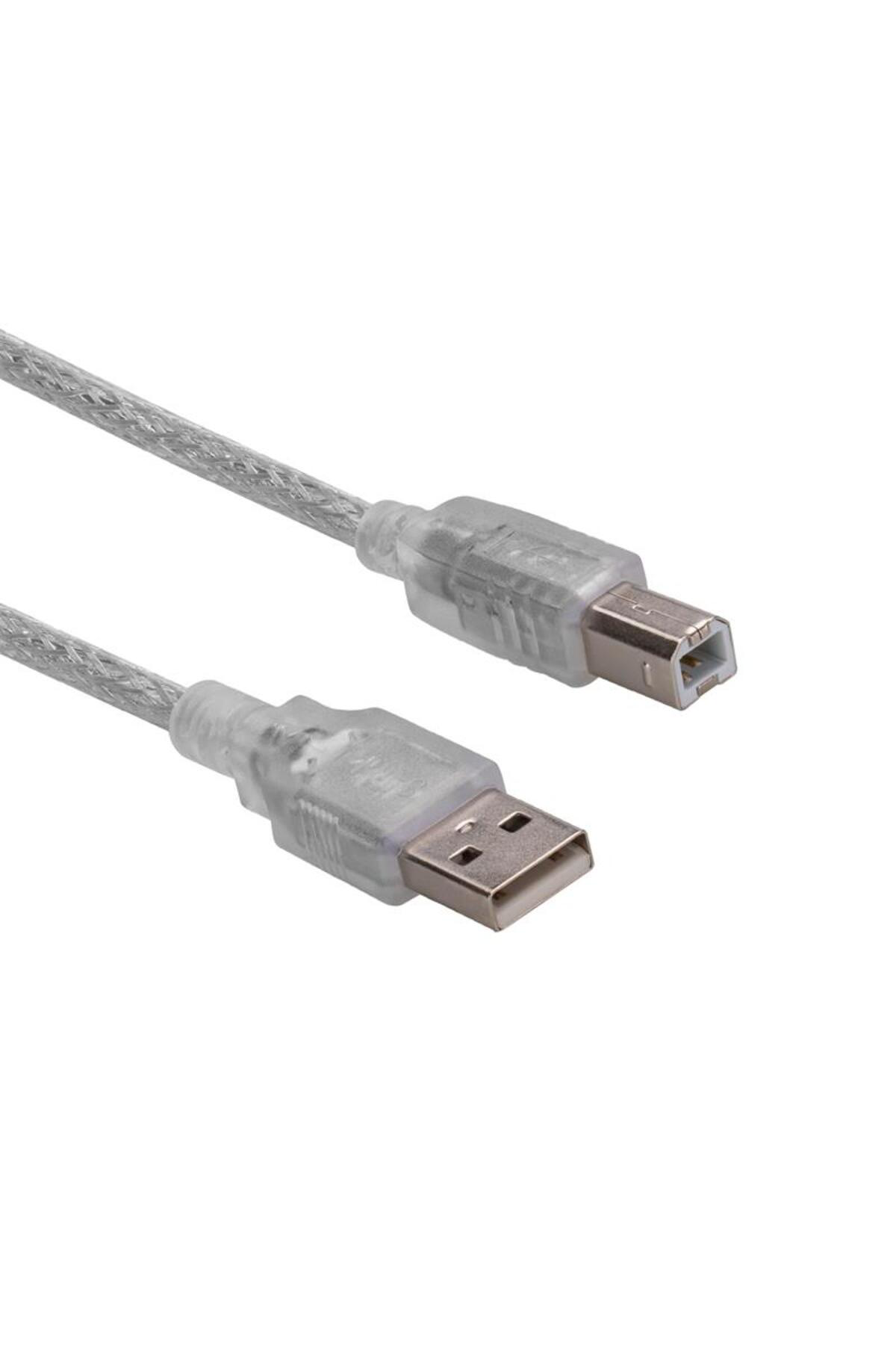 S-LINK SL-U2015 1,5MT USB 2.0 ŞEFFAF YAZICI KABLOSU