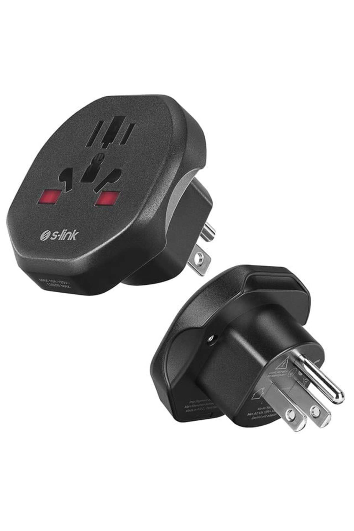 S-Link SL-WL05 Universal - Amerikan Tipine Çevirici Priz Adaptör 