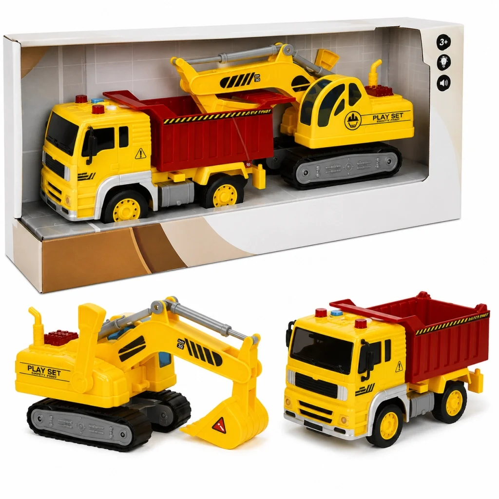 S00001999 1/20 İNŞAAT ARAÇLARI 2Lİ SES/IŞIK S00001999 1/20 İNŞAAT ARAÇLARI 2Lİ SES/IŞIK