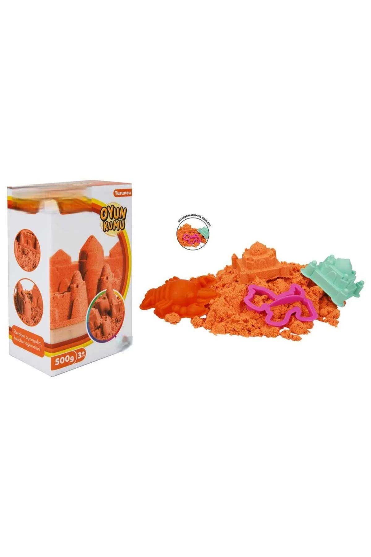 S00002239 OYUN KUMU 500GR.TURUNCU-SUN
