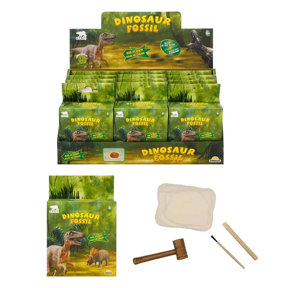 S00003202 RST-CRZ-KAZI SET FOSİL DİNOZOR 12D- SUN S00003202 RST-CRZ-KAZI SET FOSİL DİNOZOR 12D- SUN