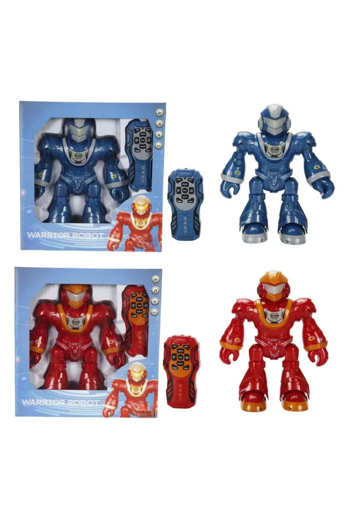 S00004552 R/C SAVAŞI ROBOT SESLİ/IŞIKLI 2R