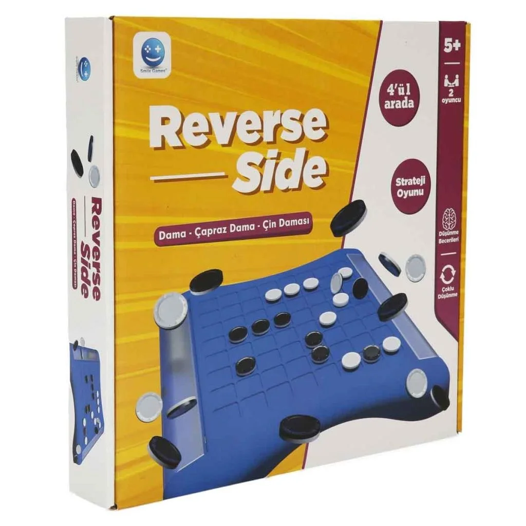 S00004759 ZEKA OYUNU REVERSİDE SIDE 4Ü 1 ARADA KUTU OYUNU Fiyatı, Yorumları ve Özellikleri