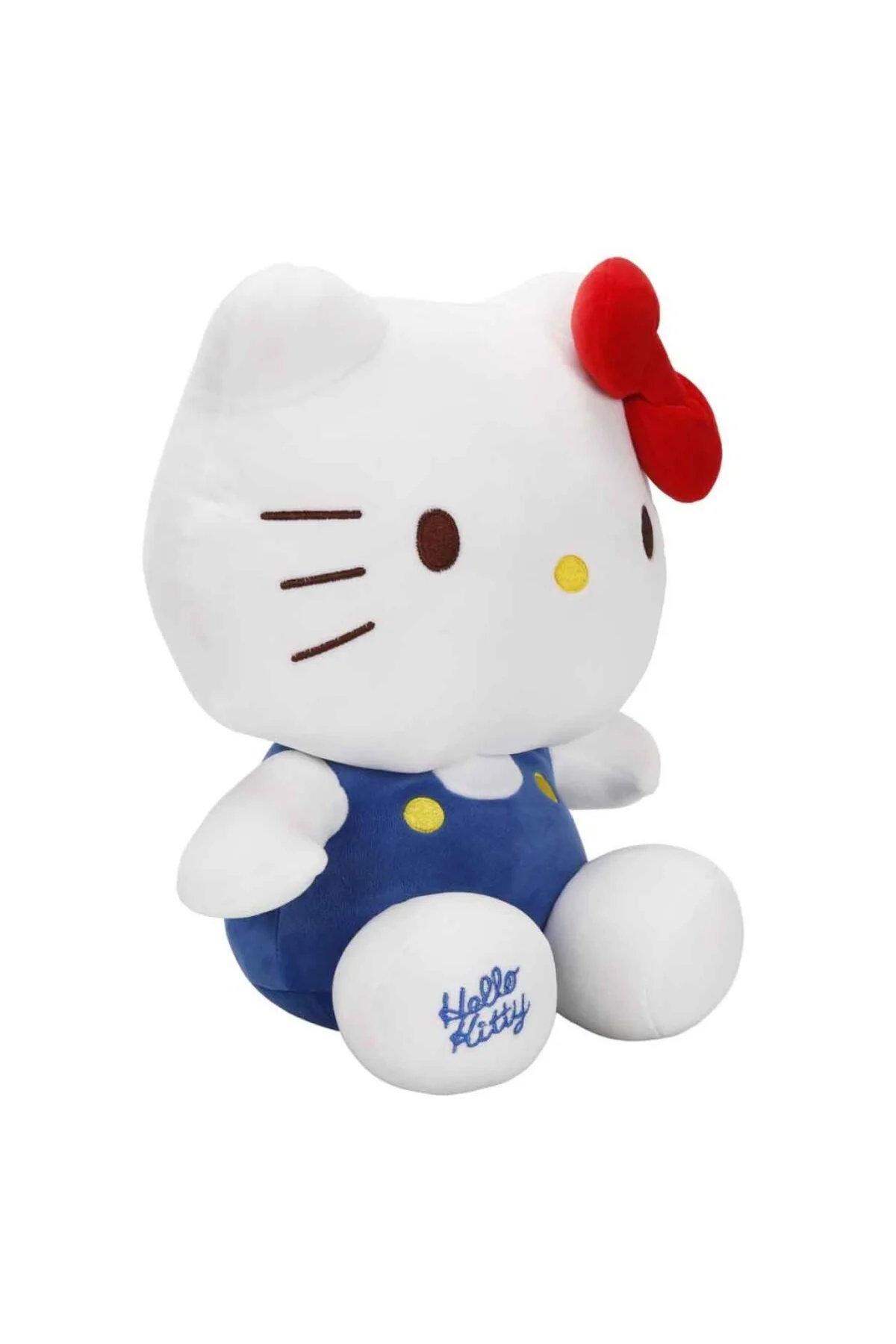 S00006116 PELUŞ H.KITTY S4 MAVİ TULUMLU 35CM
