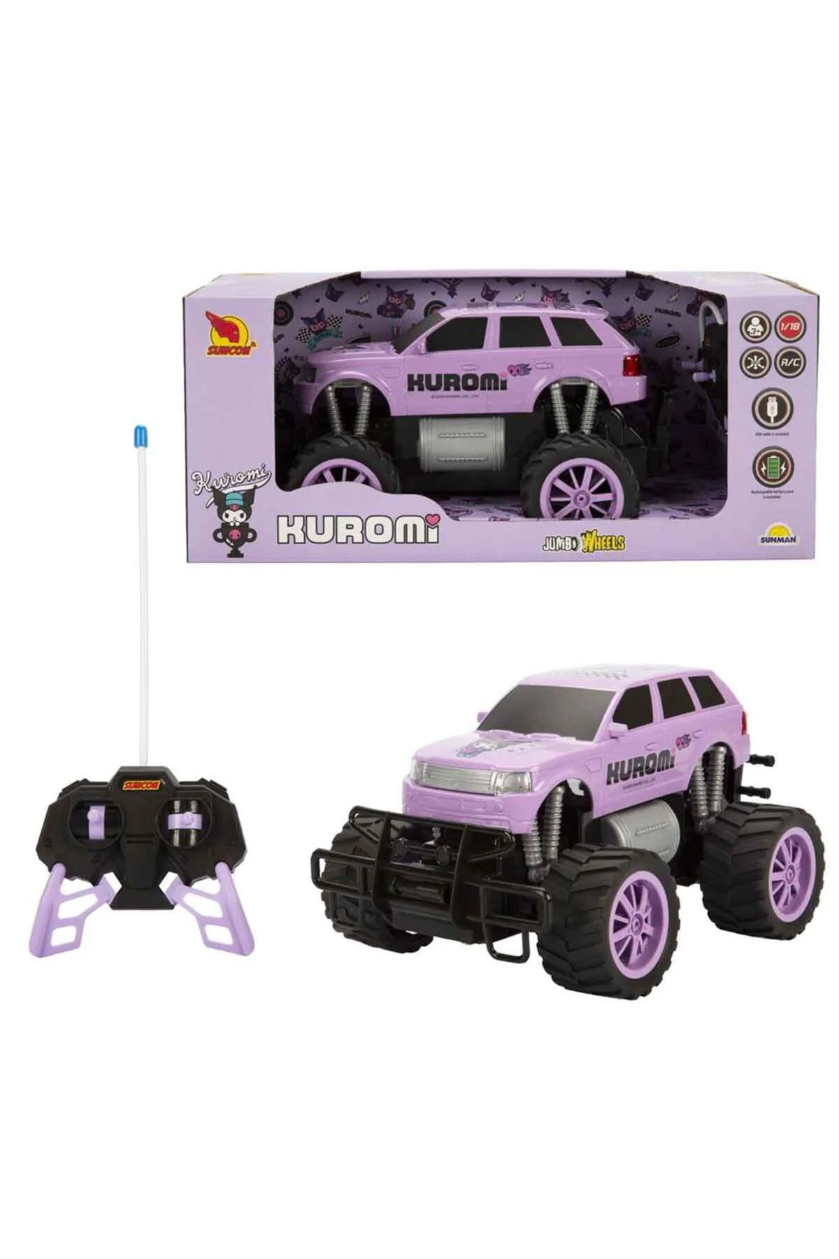 S00006217 ARABA 1/18 KUROMI JUMBO WHL 4.8VUSB -SUN Fiyatı, Yorumları ve Özellikleri
