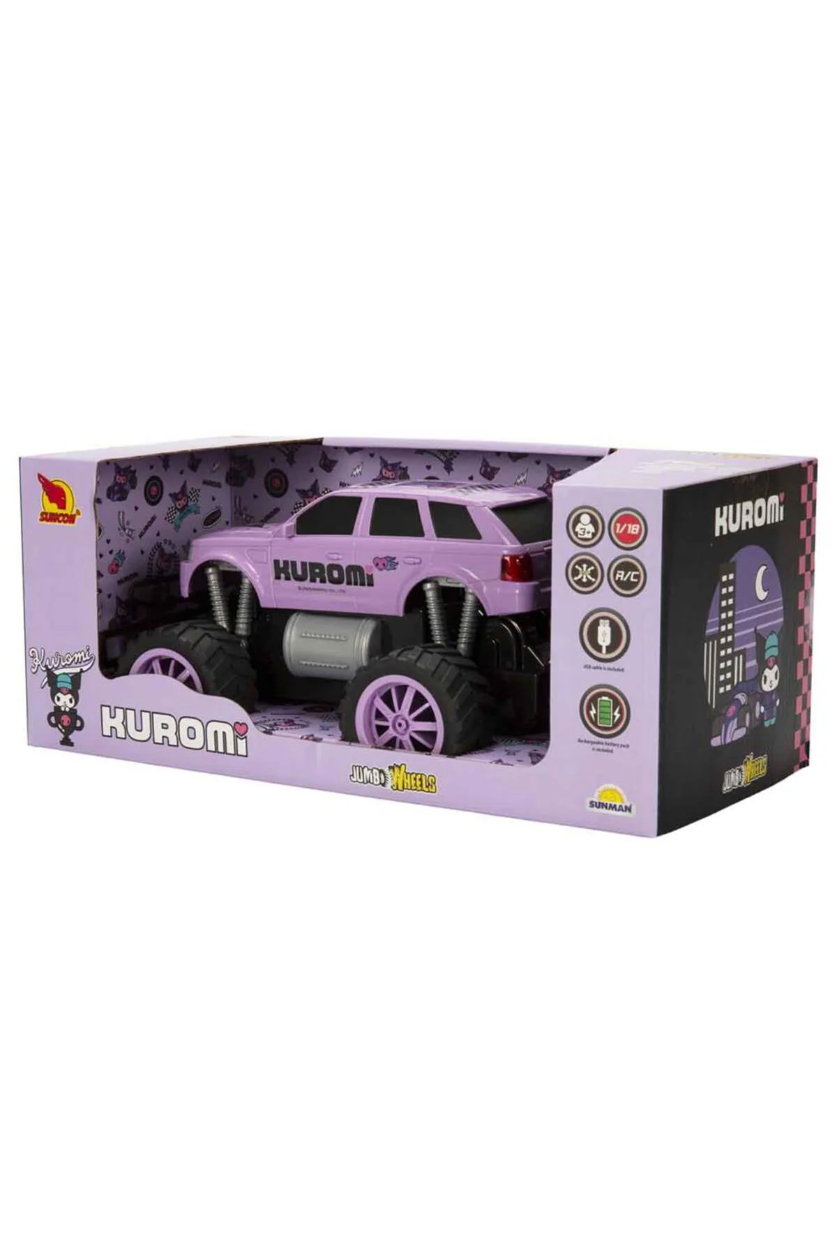 S00006217 ARABA 1/18 KUROMI JUMBO WHL 4.8VUSB -SUN Fiyatı, Yorumları ve Özellikleri