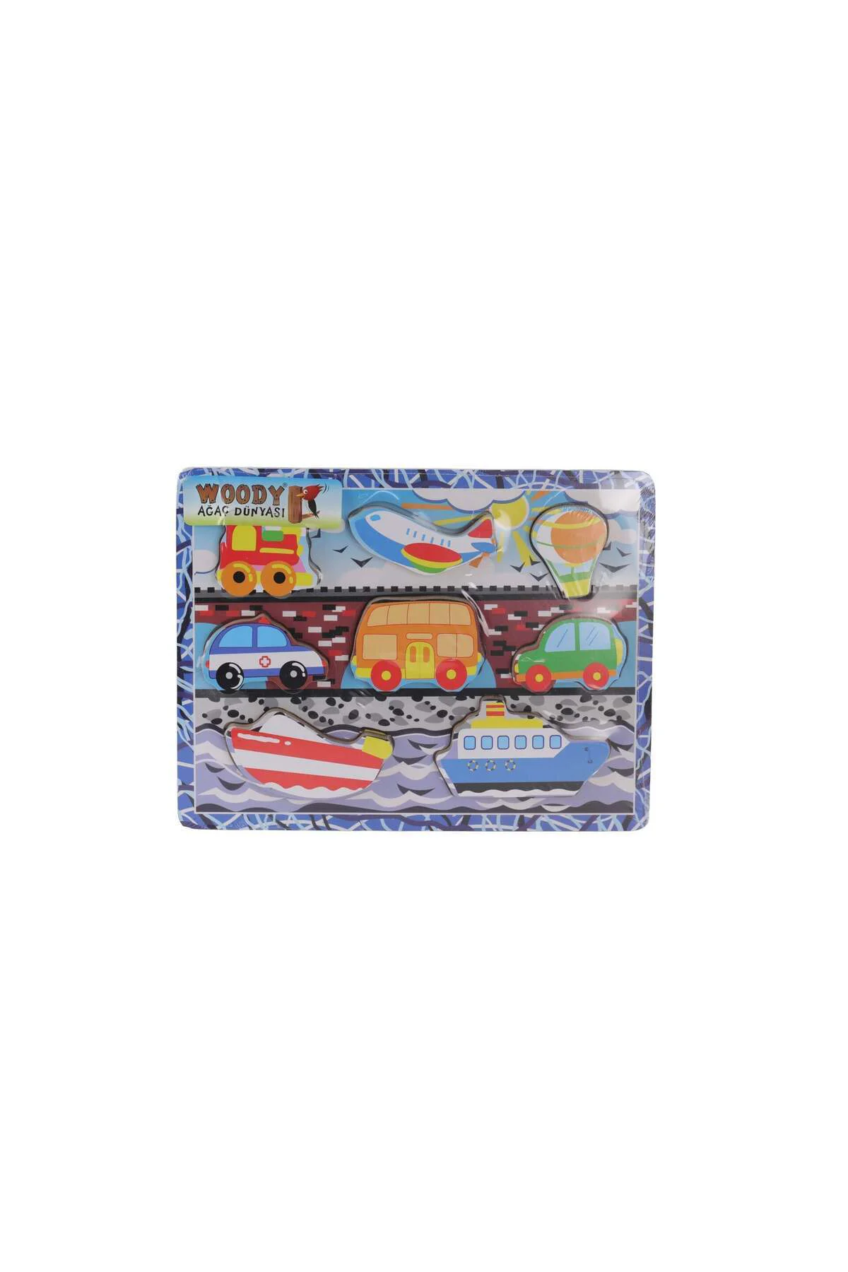 S00006472 SUN KDM WOO TAHTA BULTAK ARAÇLAR 8 PCS