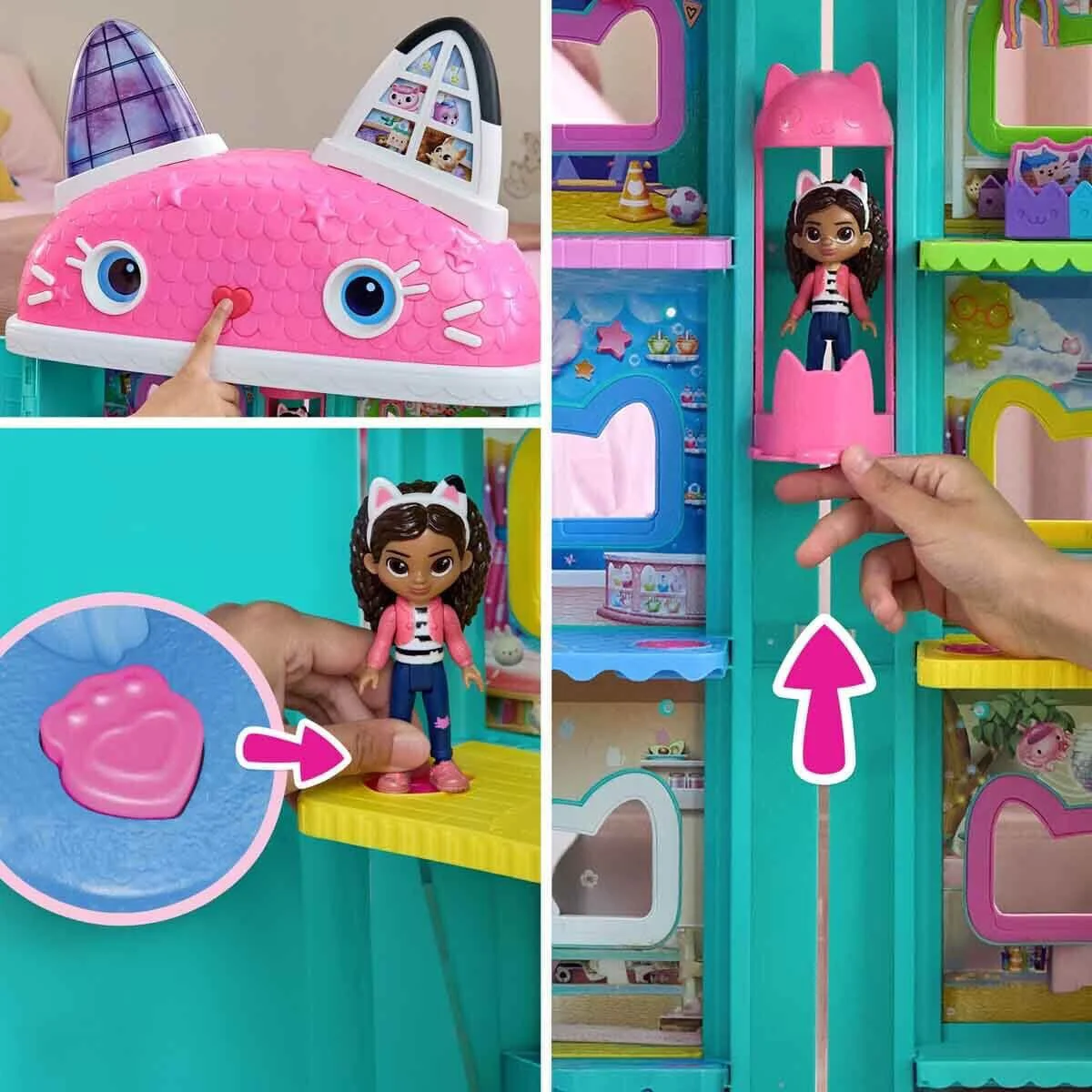 S00008891 SUN-SPM-FİGÜR OYUN SET GABBY S DOLLHOUSE DELUXE BEBK EVİ SES IŞIK GABB Fiyatı, Yorumları ve Özellikleri