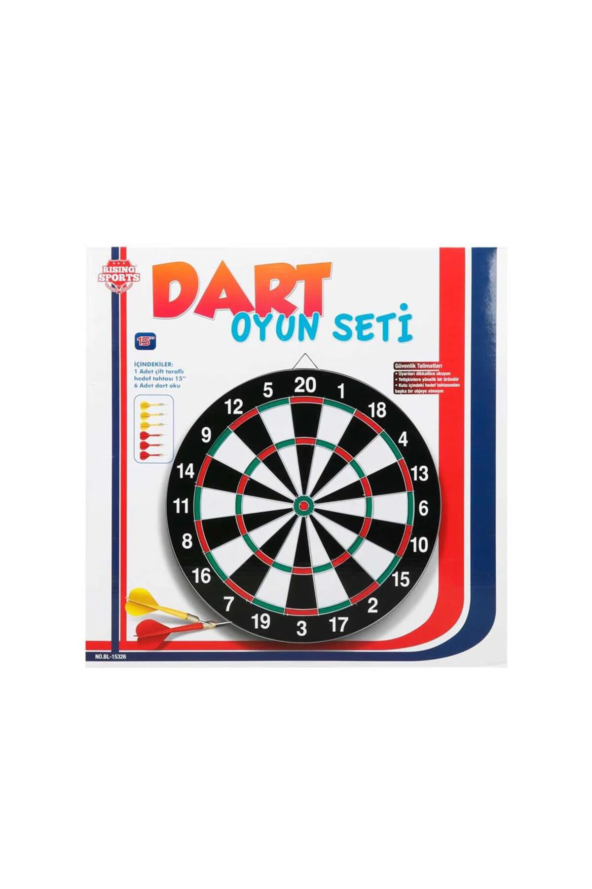 S00015326 DART 6 OKLU 36,5CM.-SUN