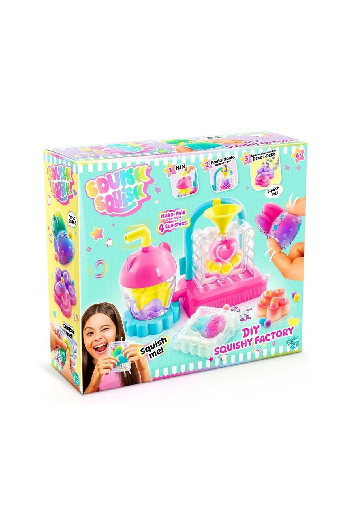 S00024500 SUN CNL HOBİ SET SQUISHY FACTORY DIY