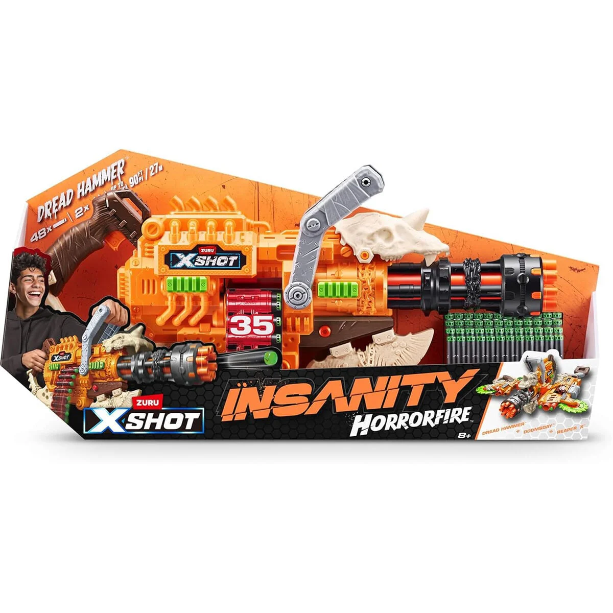 S00036733 SUN-ZUR-X-SHOT SİLAH SÜNGER ATAN 48 MERMİLİ Fiyatı, Yorumları ve Özellikleri