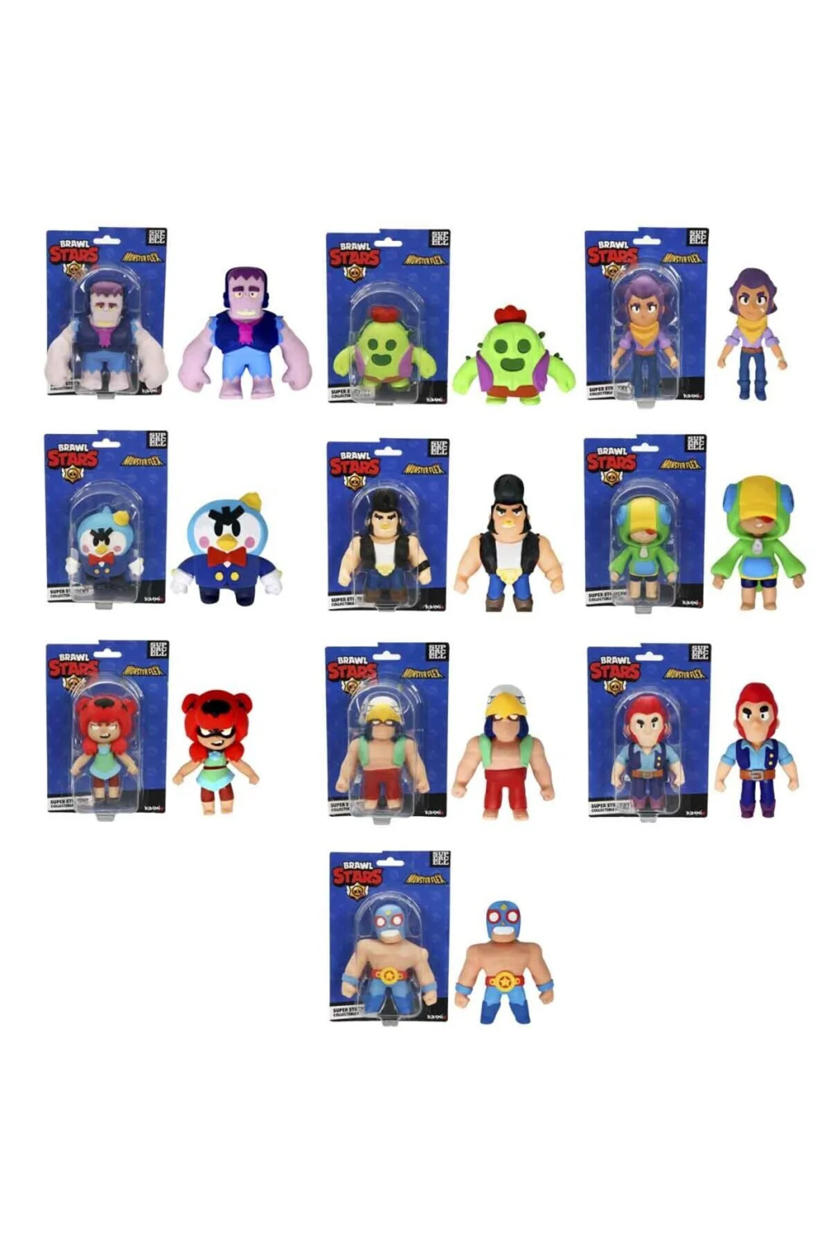 S00089327 FİGÜR MONSTERFLEX BRAWL STARS 10A