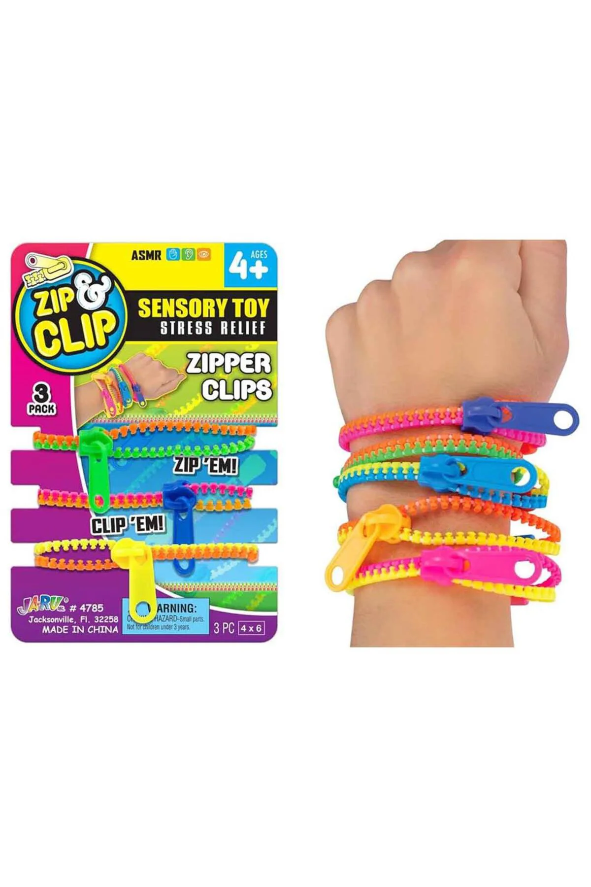 S01004785 JRU-ZIP ZIPPER CLİPS 3A -SUN