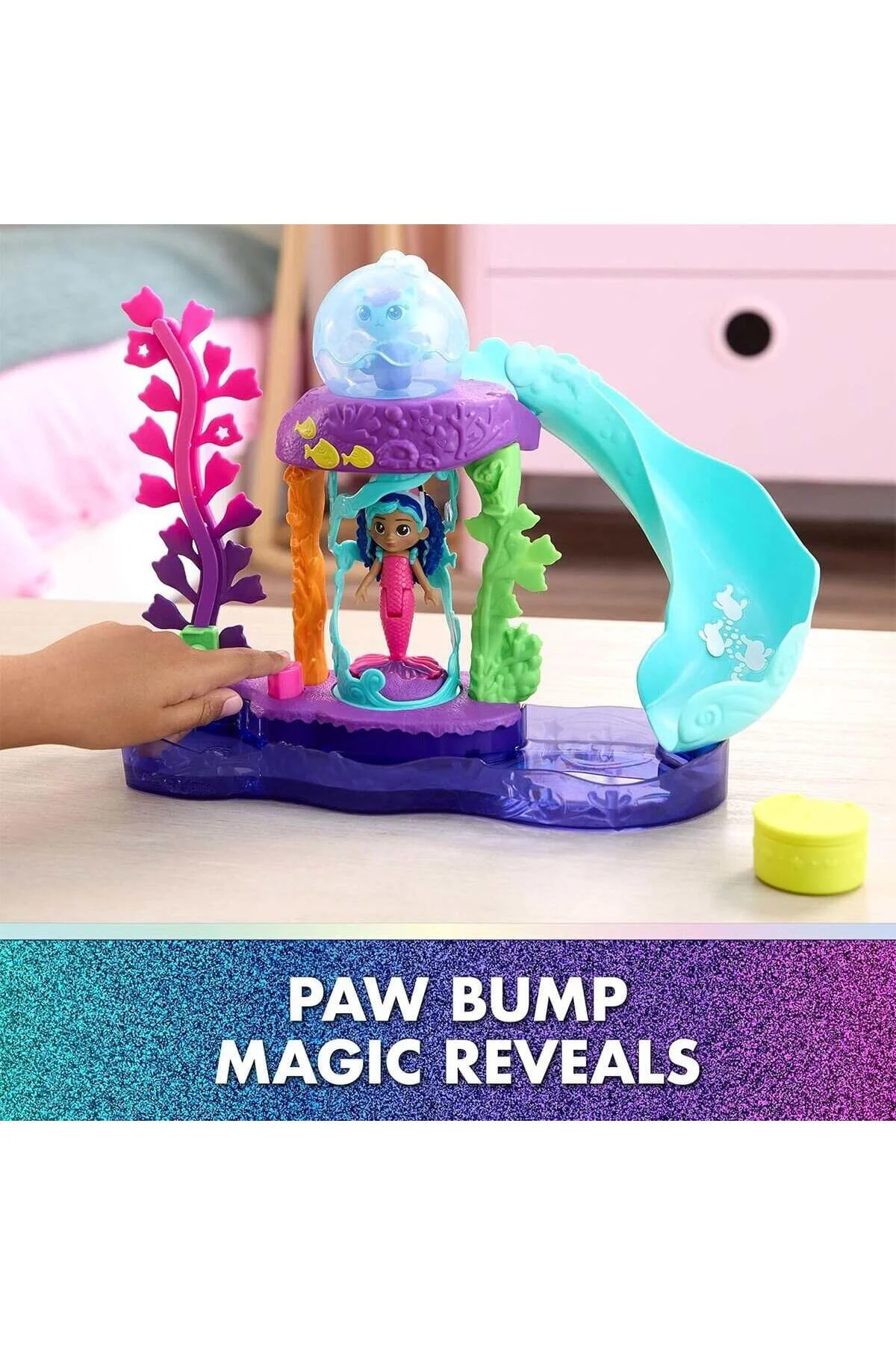 S01009006 SUN-SPM-FİGÜR OYUN SET GABBY S DOLLHOUSE RENKLİ AKVARYUM 12PRÇ.