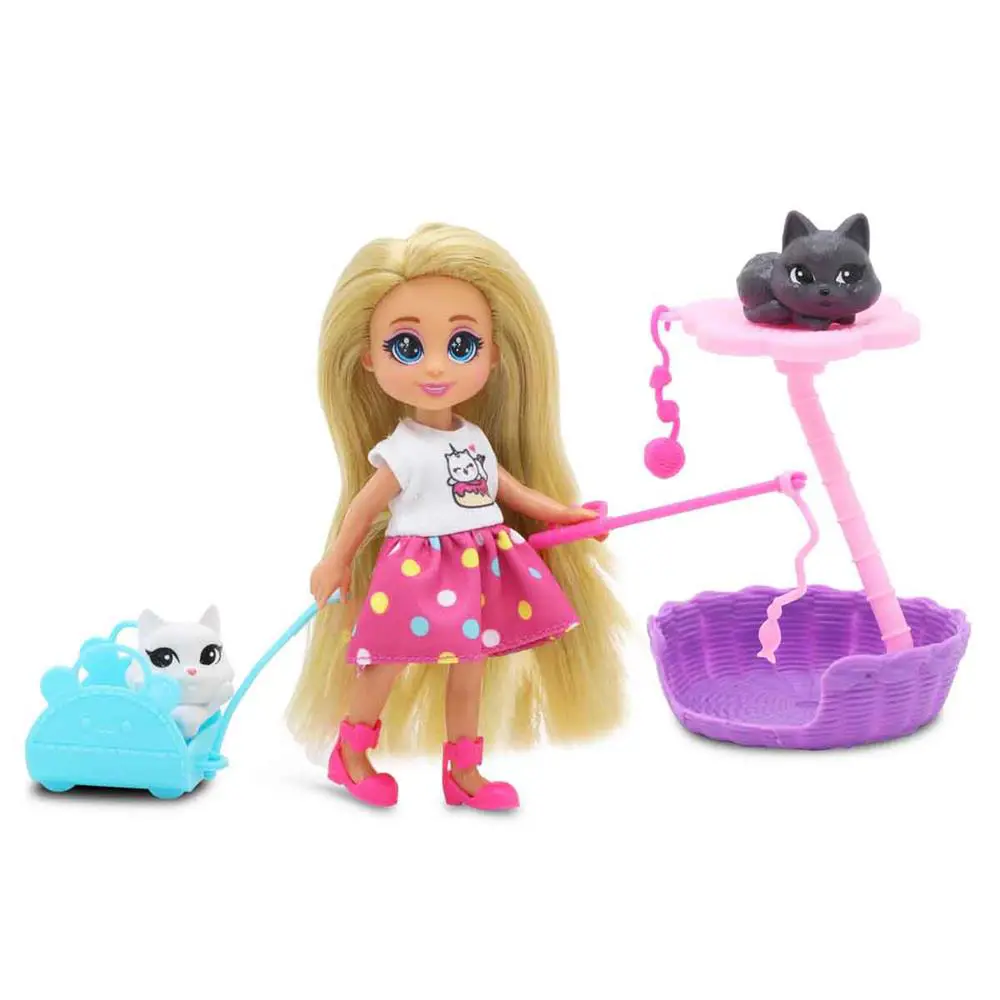 S01081125 DREAMEEZ MİNİ BEBEK VE KEDİ SETİ -SUN S01081125 DREAMEEZ MİNİ BEBEK VE KEDİ SETİ -SUN
