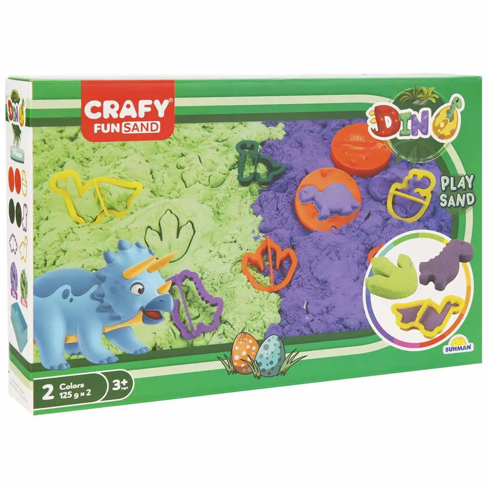 S02003618 OYUN KUM SET DINO 2X125GR.MOR/YŞL.11PRÇ S02003618 OYUN KUM SET DINO 2X125GR.MOR/YŞL.11PRÇ