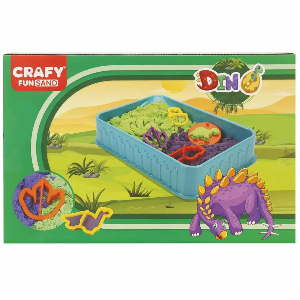 S02003618 OYUN KUM SET DINO 2X125GR.MOR/YŞL.11PRÇ S02003618 OYUN KUM SET DINO 2X125GR.MOR/YŞL.11PRÇ