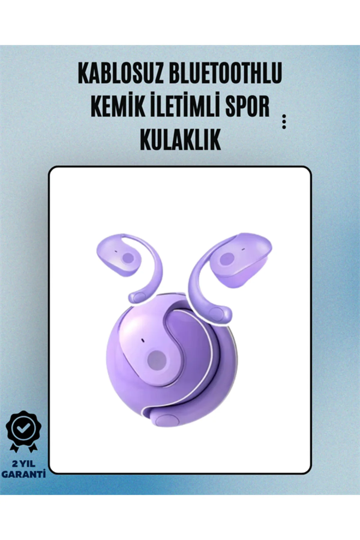 S05 Kablosuz Bluetooth 5.3 Kemik İletimli Spor Kulaklık – IPX4 Su