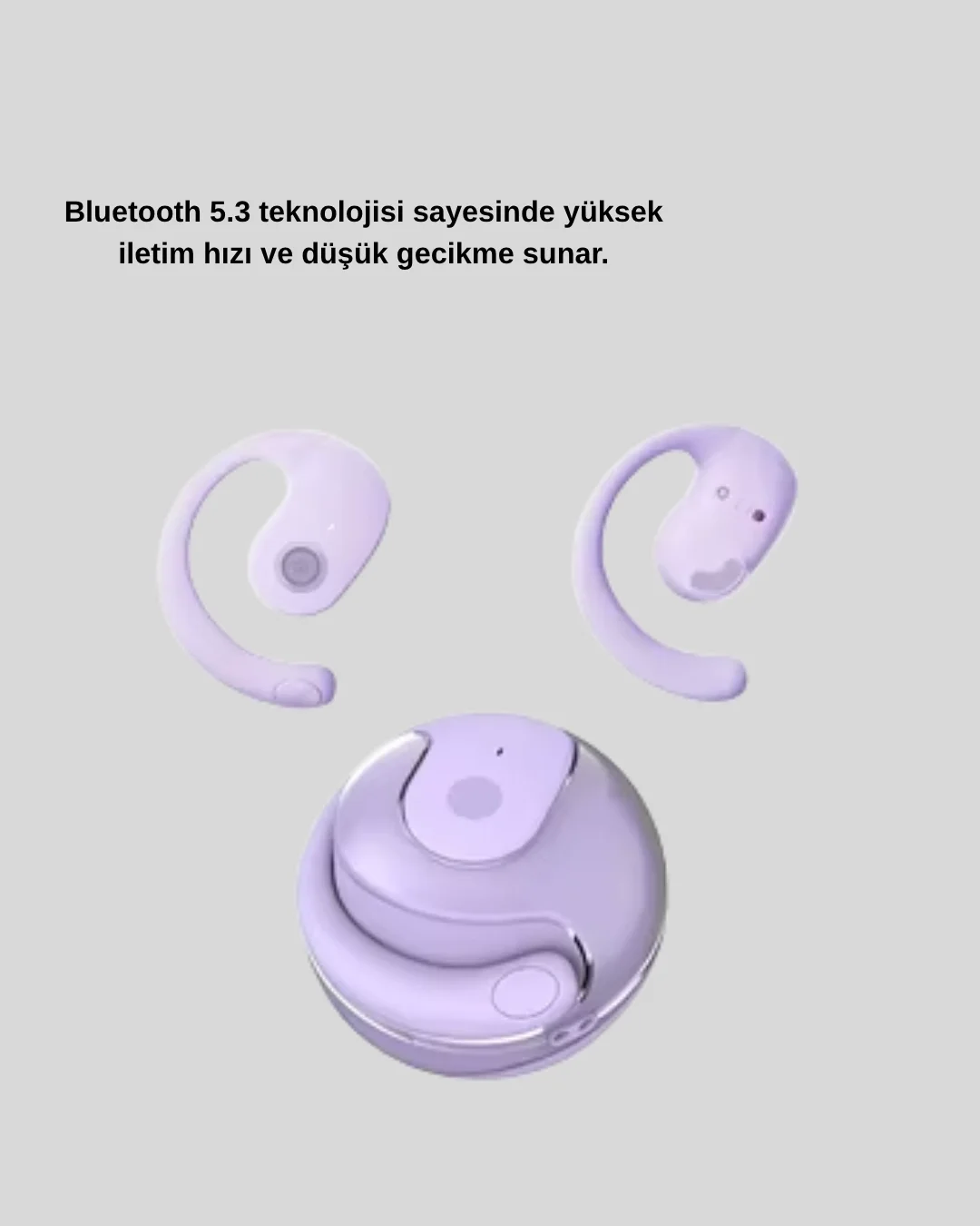 S05 Kablosuz Kulaklık Bluetooth 5.3 IPX4 Su Geçirmez Stereo Ses Otomatik Bağlantı Fiyatı, Yorumları ve Özellikleri