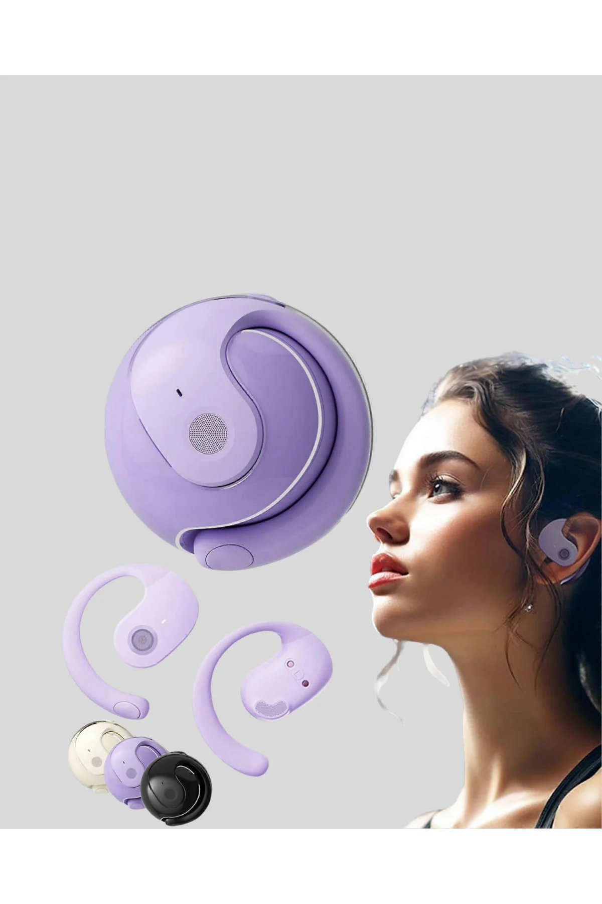S05 Kablosuz Kulaklık Bluetooth 5.3 IPX4 Su Geçirmez Stereo Ses O