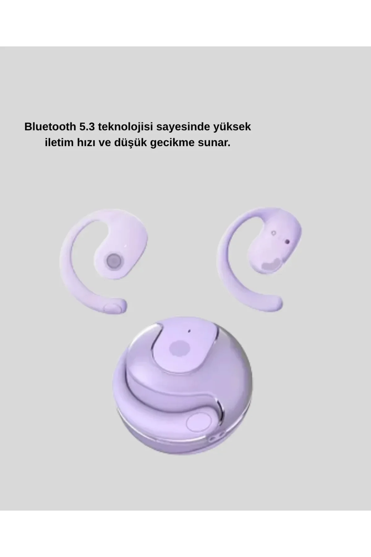 S05 Kablosuz Kulaklık Bluetooth 5.3 IPX4 Su Geçirmez Stereo Ses Otomatik Bağlantı Yeni Nesil