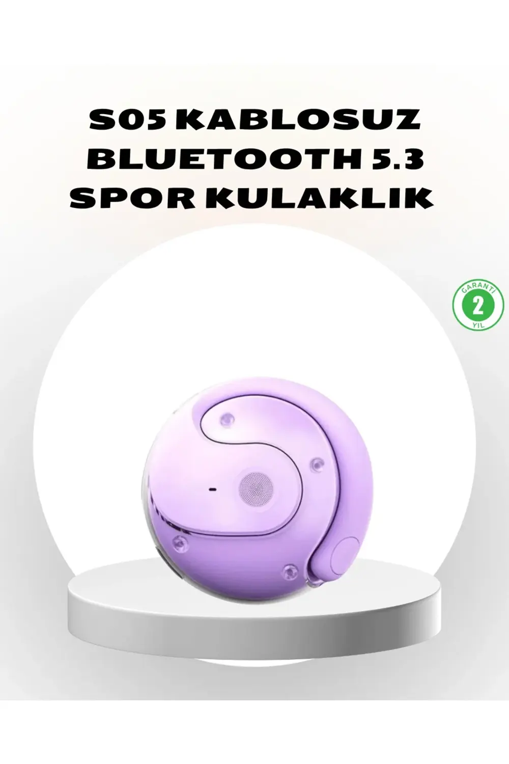 S05 Kablosuz Kulaklık Bluetooth 5.3 Ipx4 Su Geçirmez Stereo Ses O