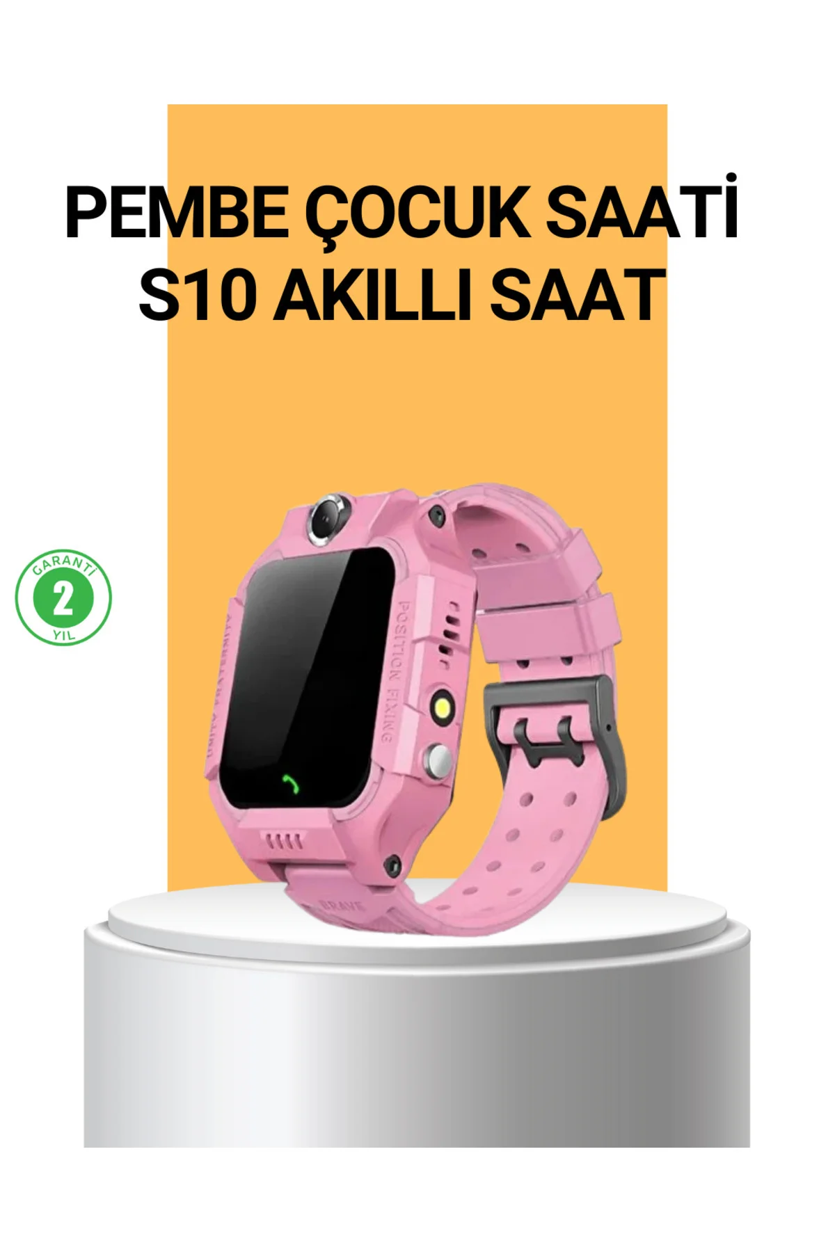 S10 Akıllı Çocuk Saati Anlık Konum ve Sesli Mesaj Destekli