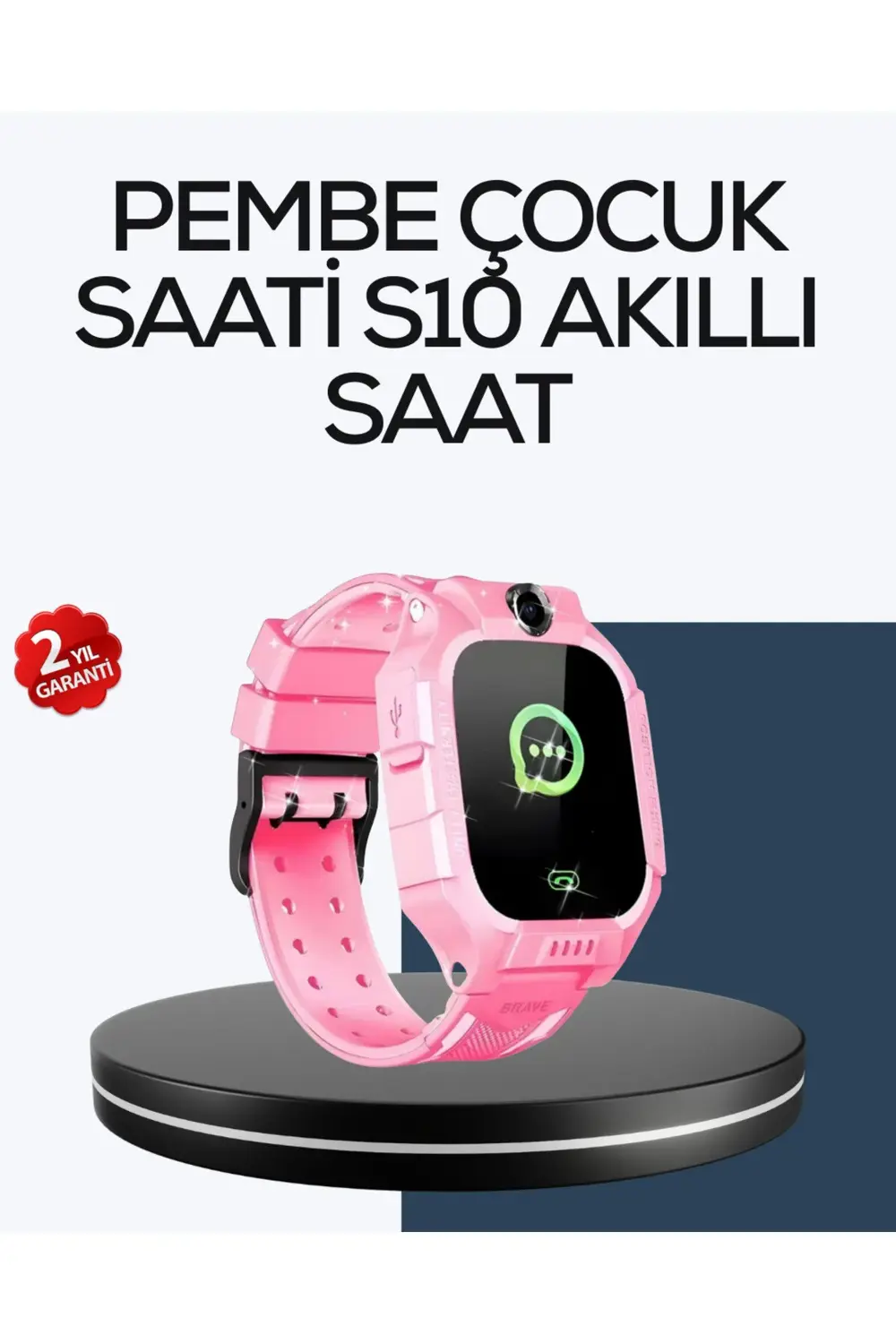 S10 Akıllı Çocuk Saati Çift Yönlü Konuşma ve SOS Fonksiyonu